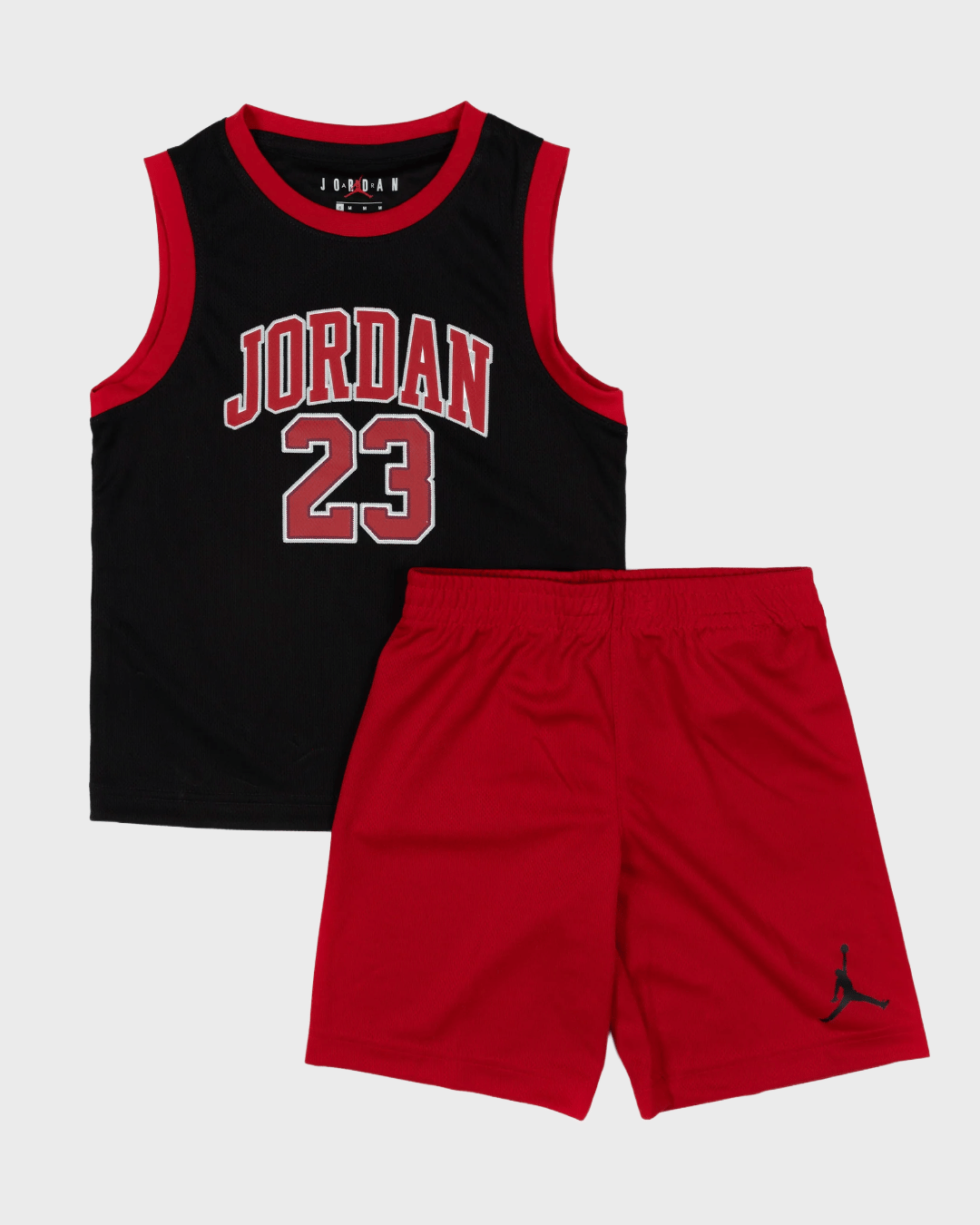 Air Jordan 23 Jersey 2-Piece Set Black/Gym Red