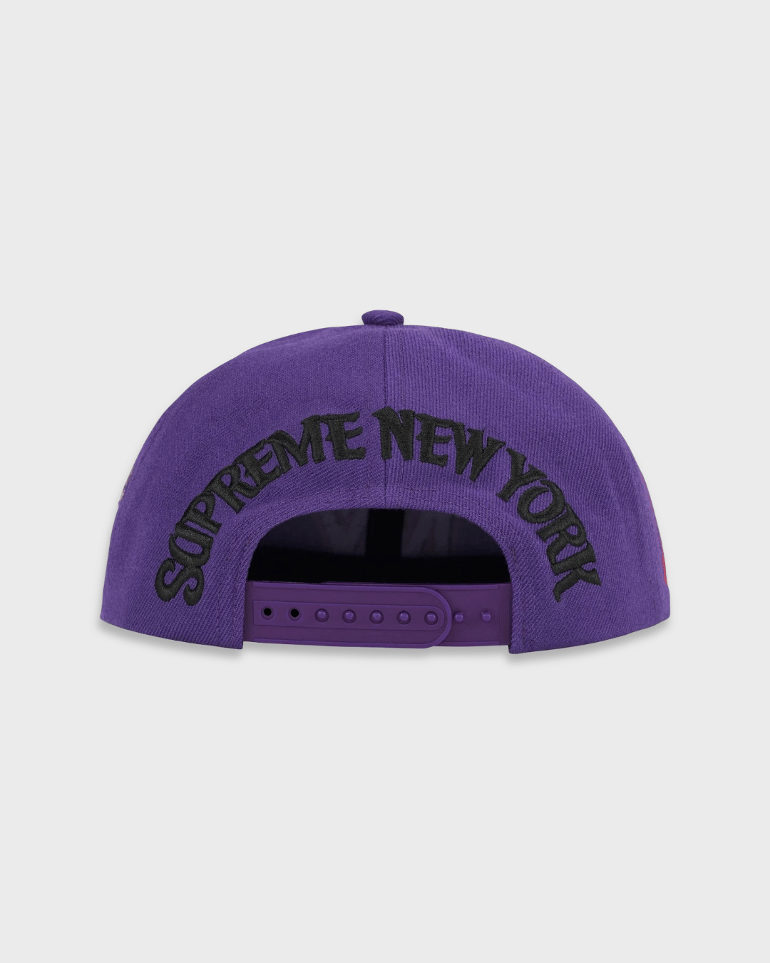 Supreme New York 6-Panel Hat Purple
