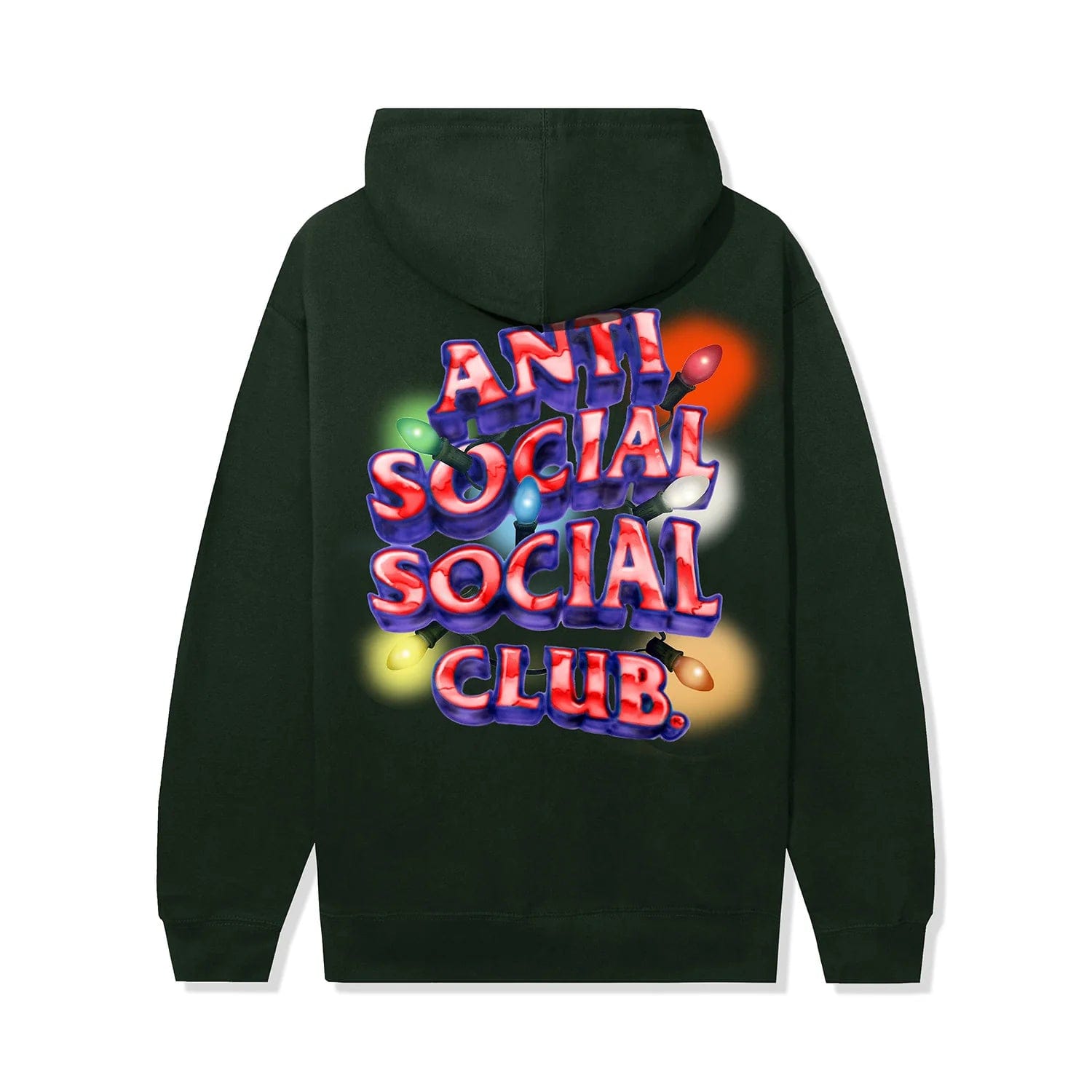 Anti Social Social Club All of the lights Hoodie Green