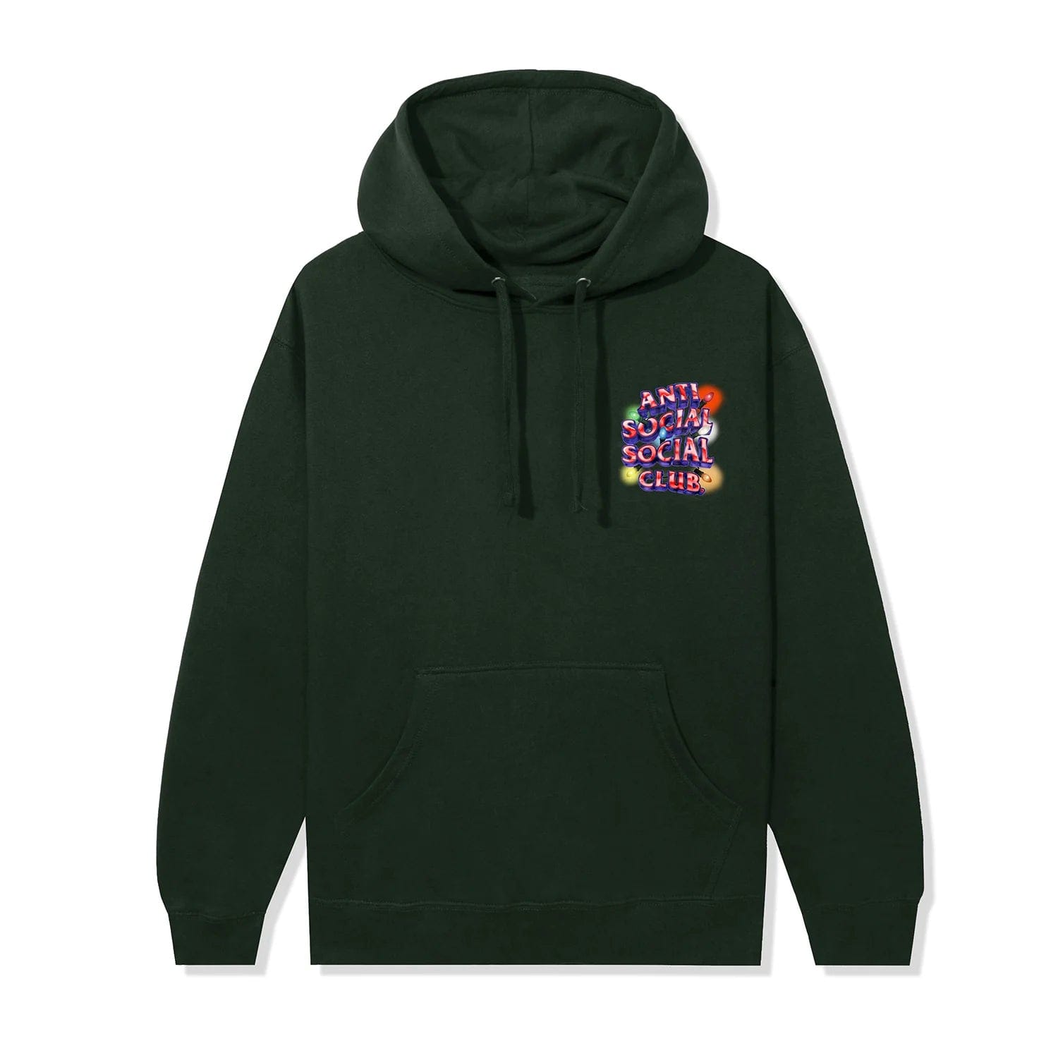 Anti Social Social Club All of the lights Hoodie Green