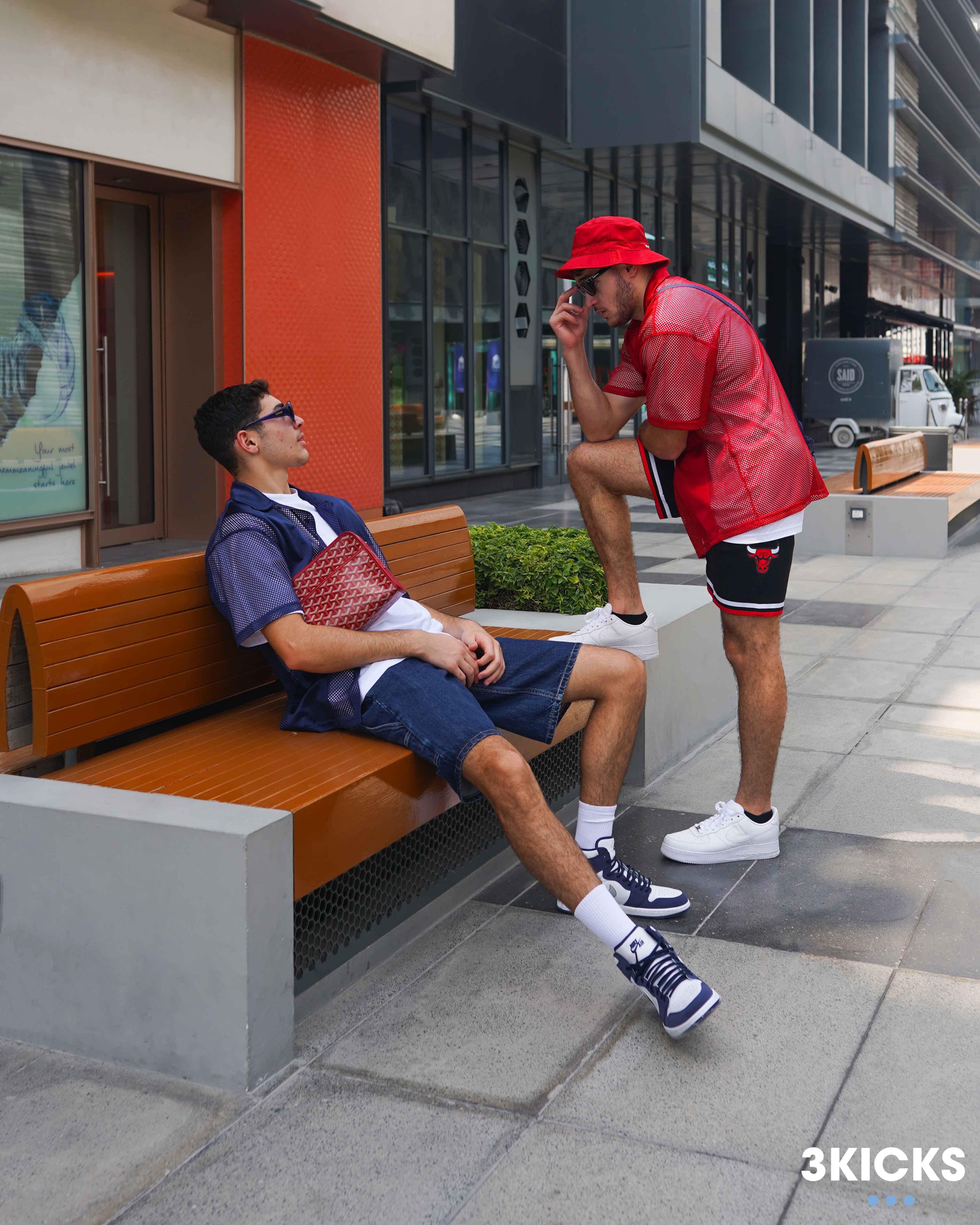 Supreme x Nike Mesh S/S Shirt Navy