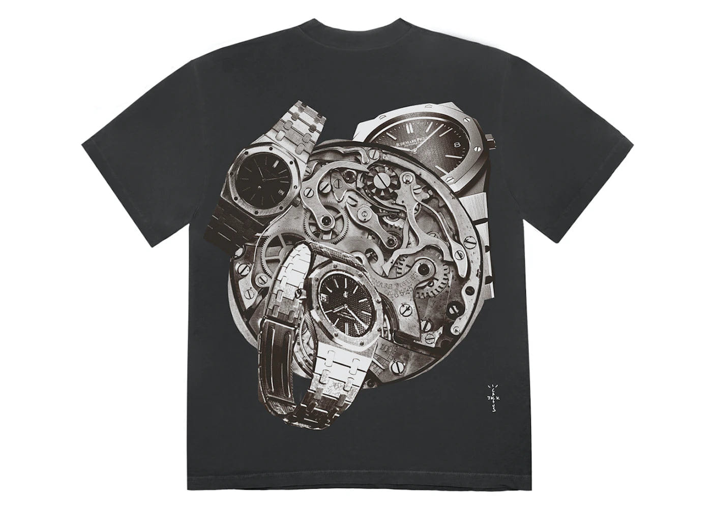 Audemars Piguet Travis Scott CJ x Audemars Piguet Collage Tee Black