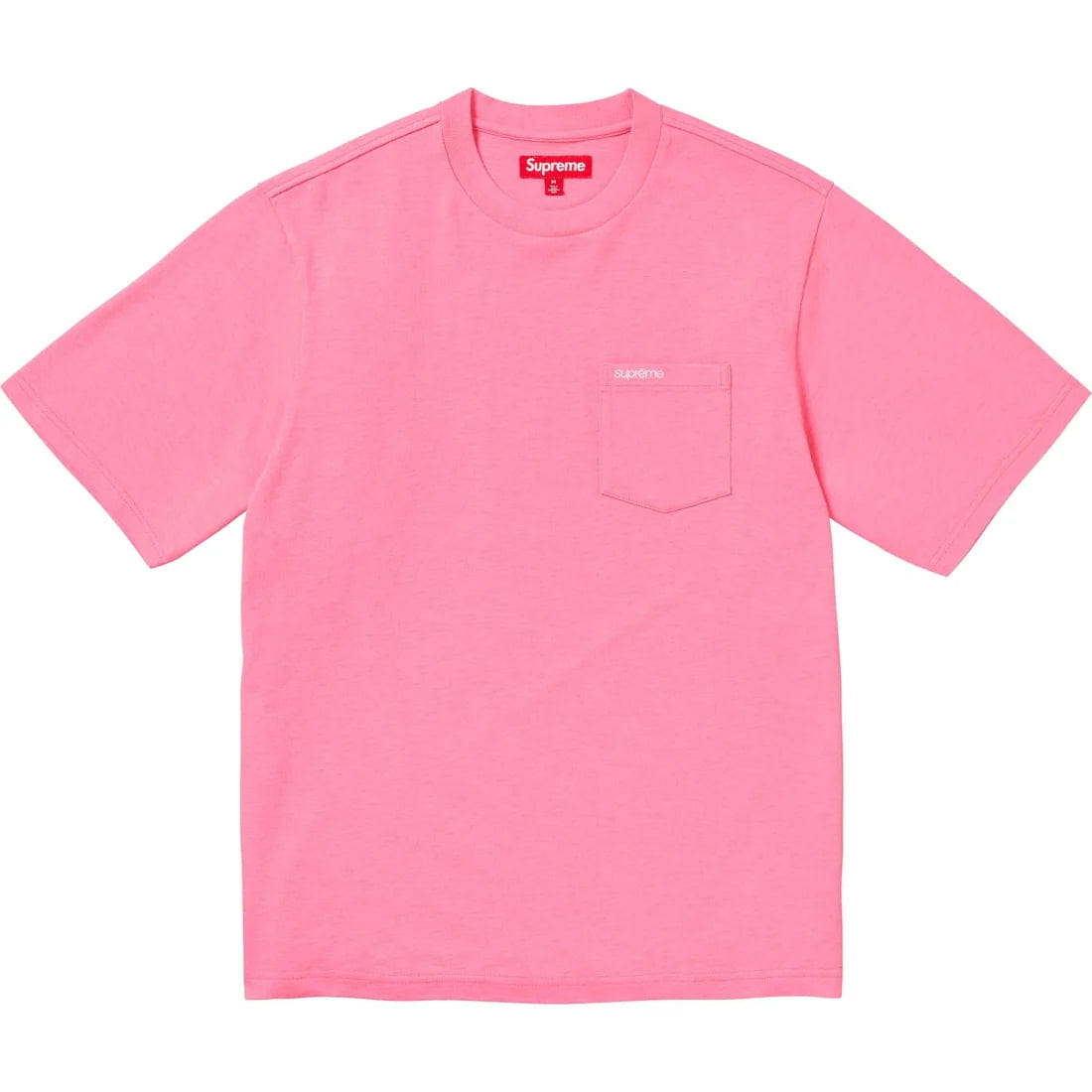 Supreme S/S Pocket Tee Pink