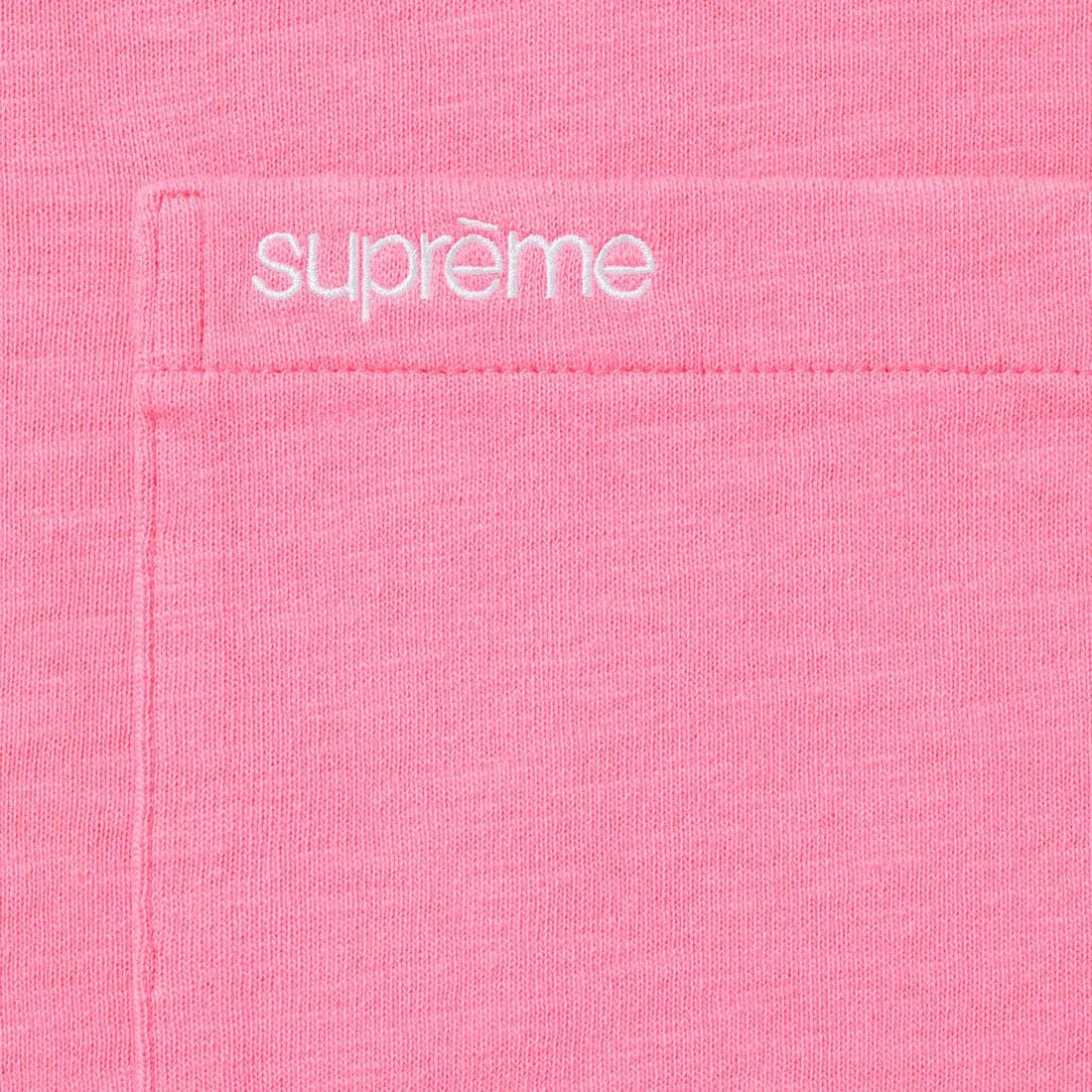 Supreme S/S Pocket Tee Pink