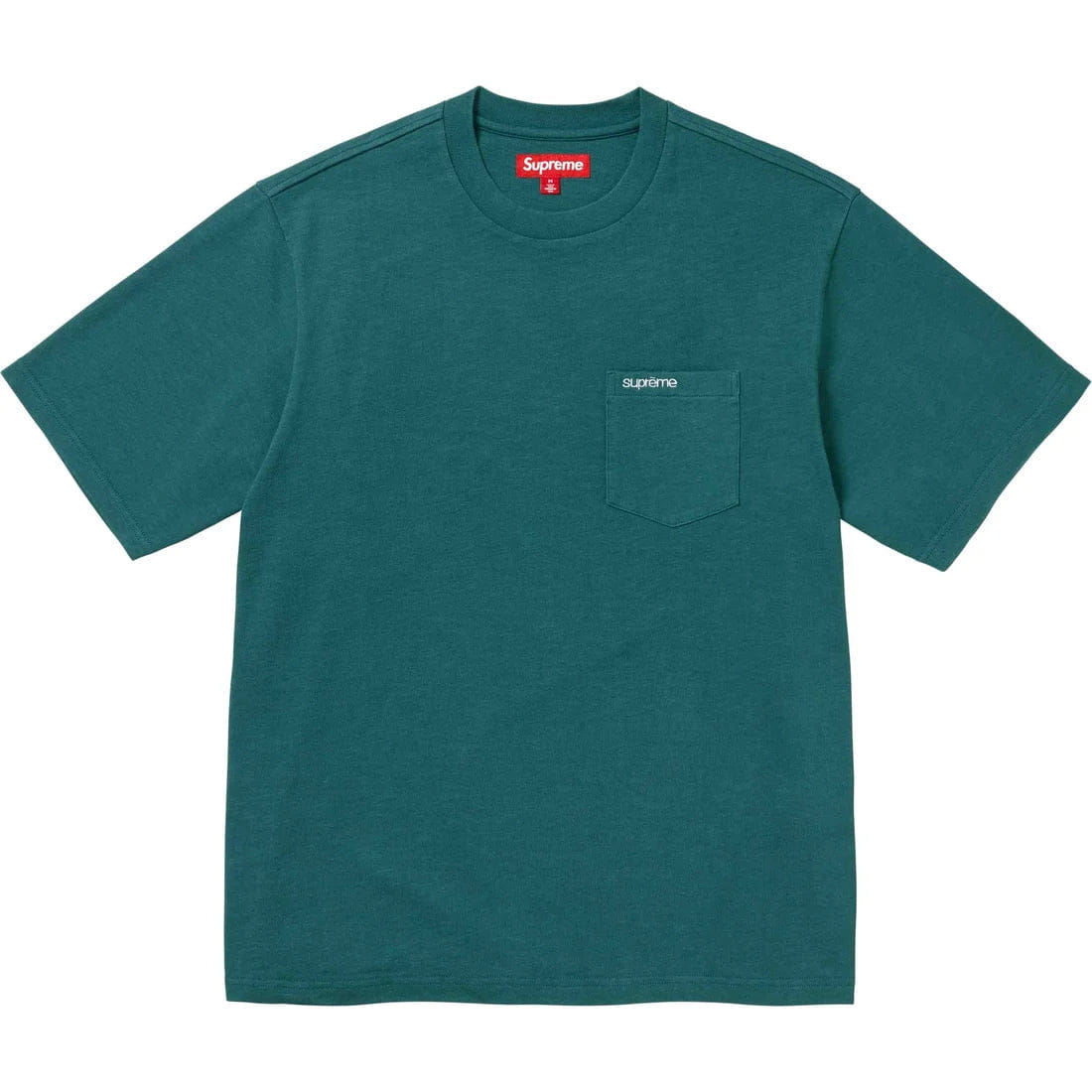 Supreme S/S Pocket Tee Teal