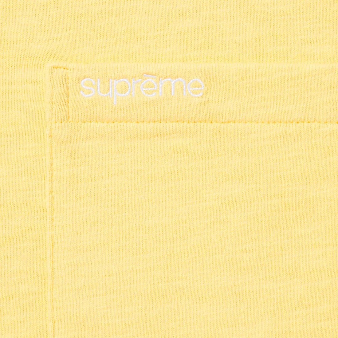 Supreme S/S Pocket Tee Yellow