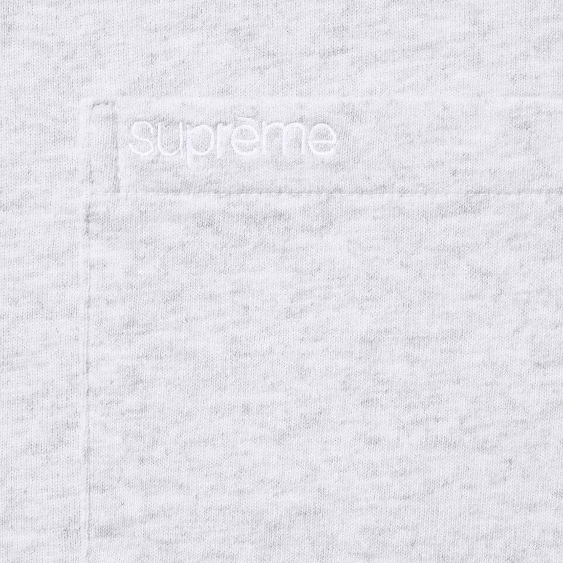 Supreme S/S Pocket Tee Ash Grey