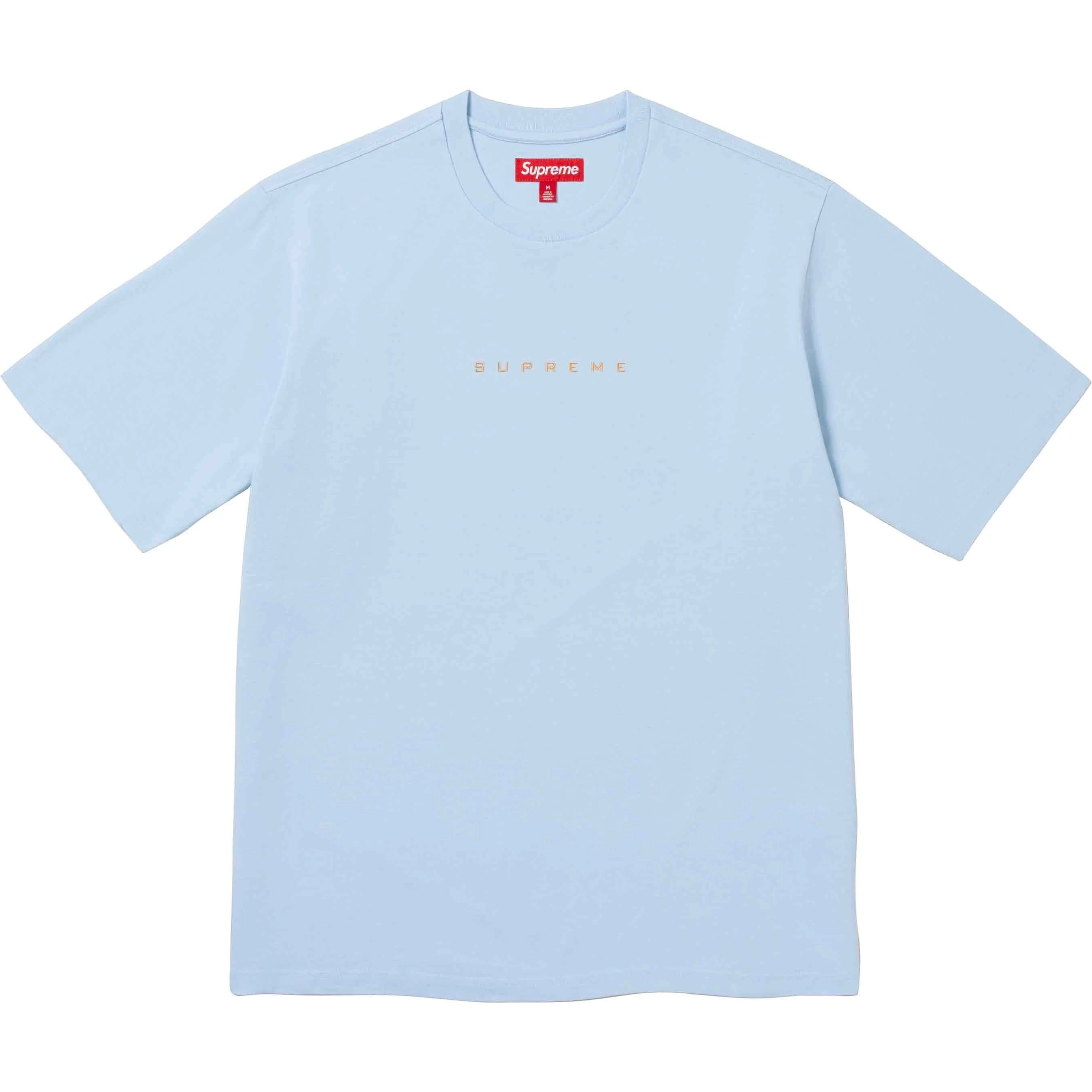 Supreme University T-shirt Light Blue