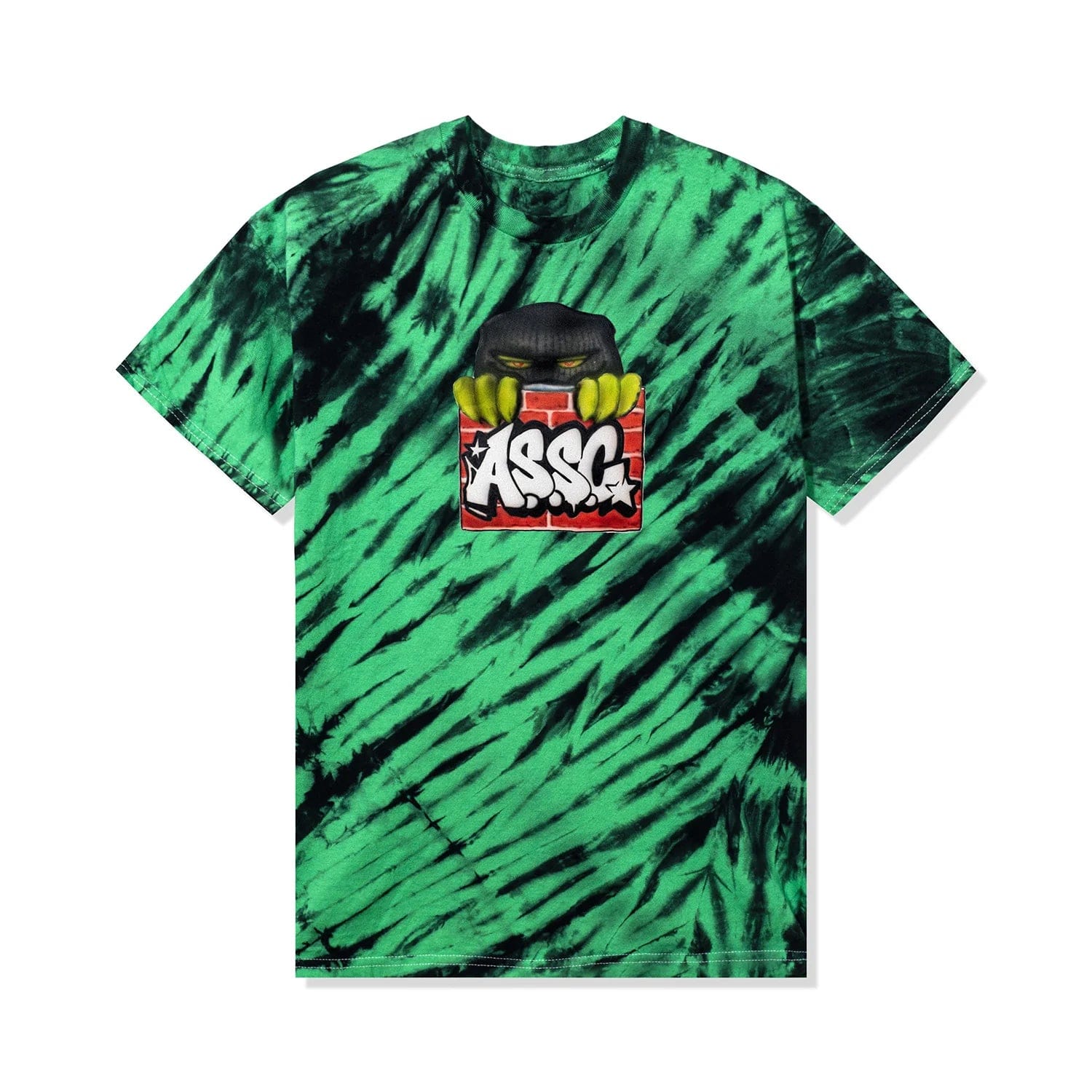 Anti Social Social Club Snow on the 405 T-shirt Black/Green