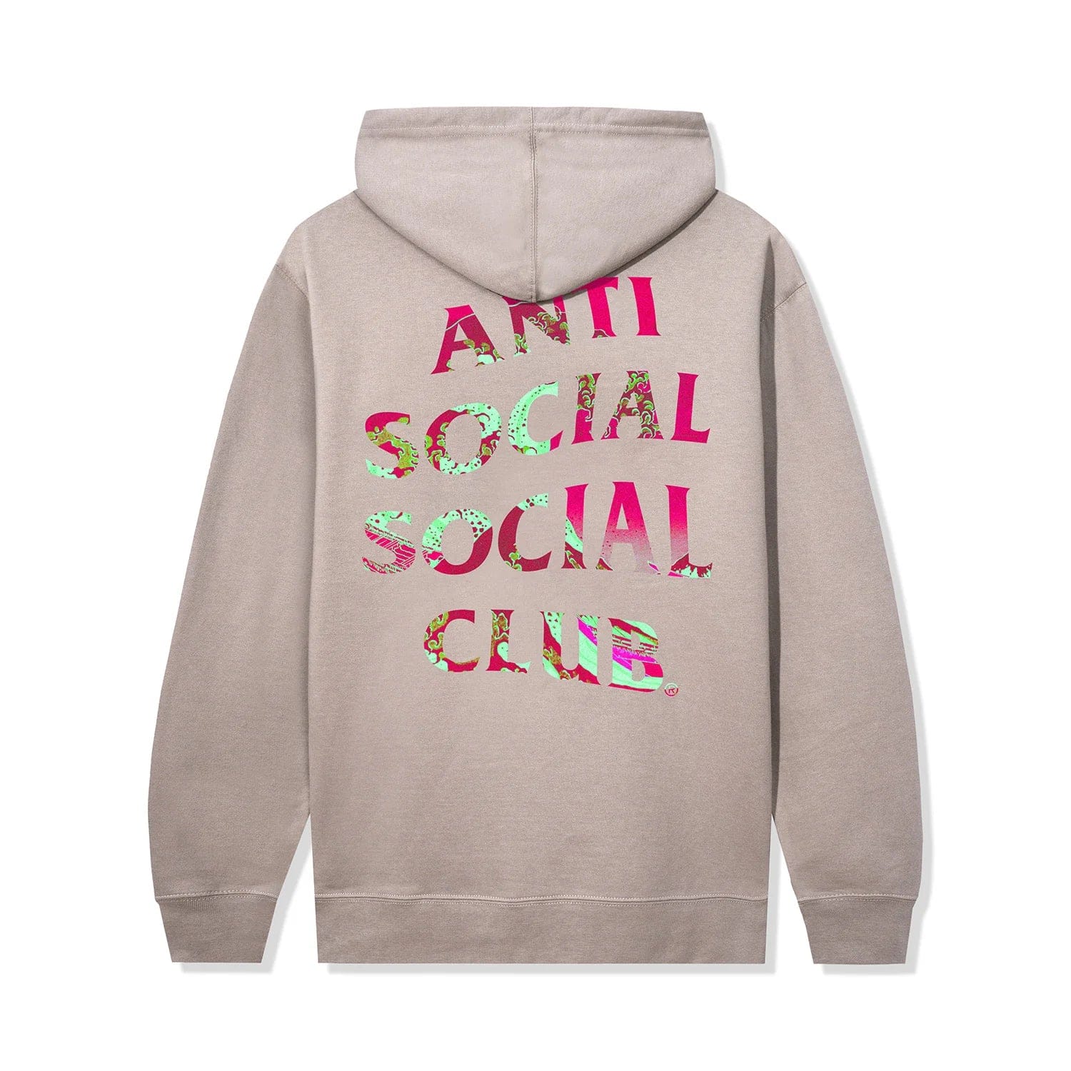 Anti Social Social Club X Tonkatsu Tonkatsu Ni Hoodie Cement