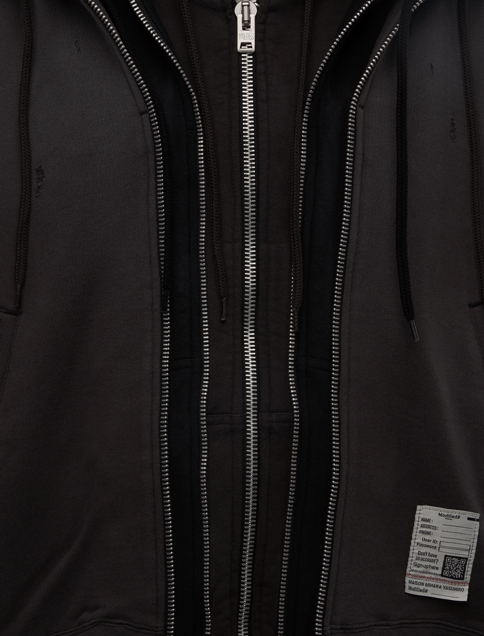 Maison Mihara Yasuhiro TRIPLE LAYERED PARKA