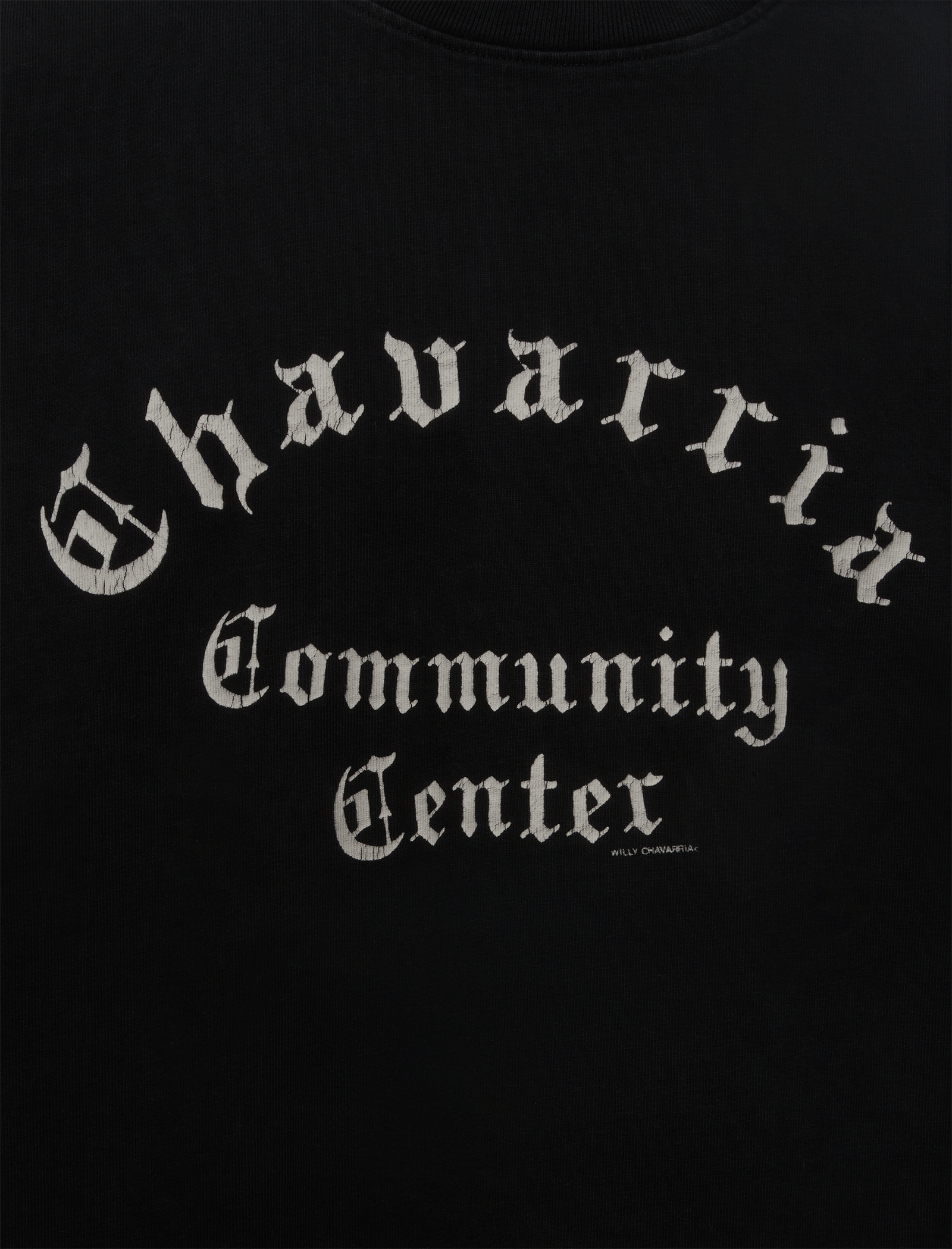 Willy Chavarria COMMUNITY CENTER BUFFALO TEE