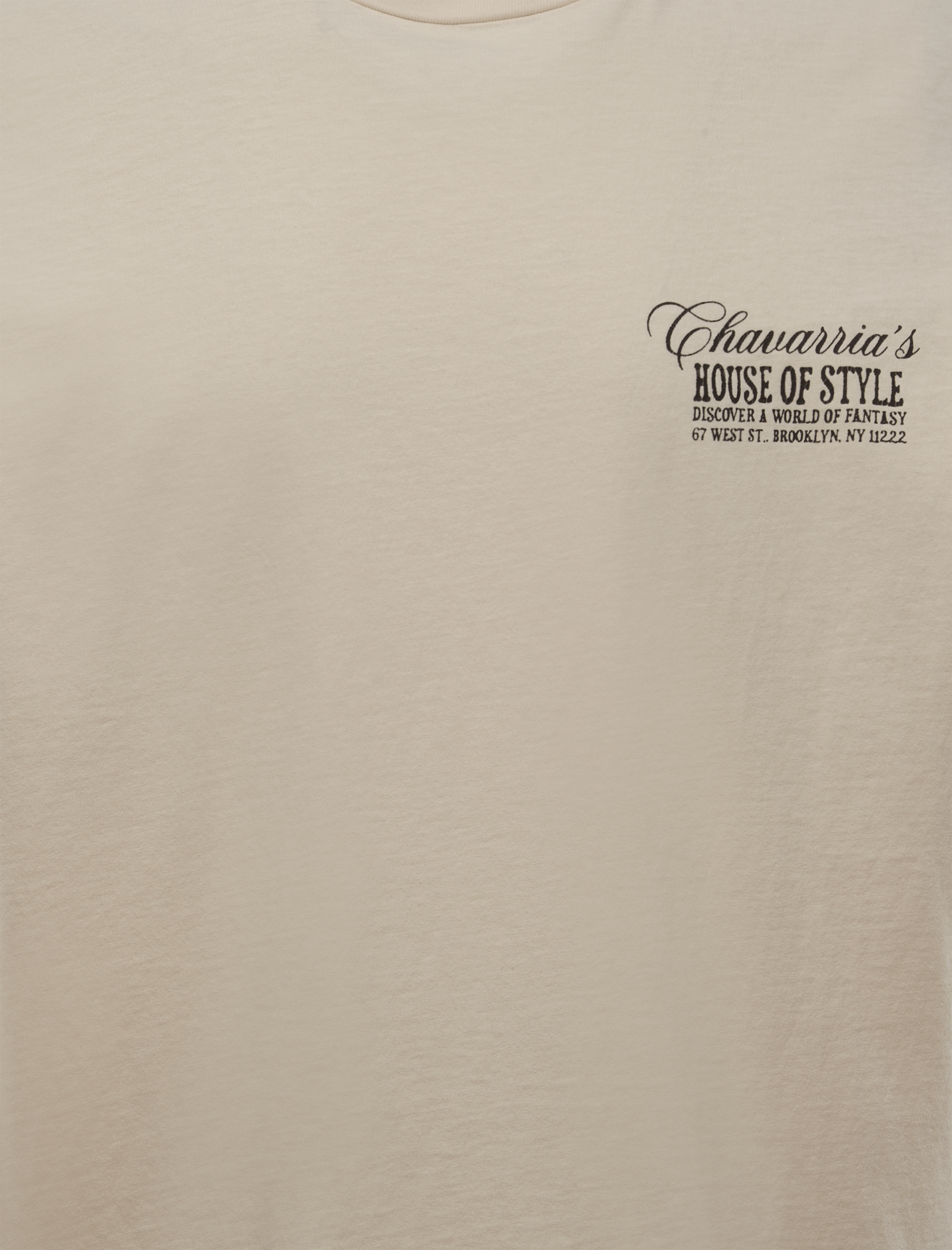 Willy Chavarria HOUSE OF STYLE EASY TEE