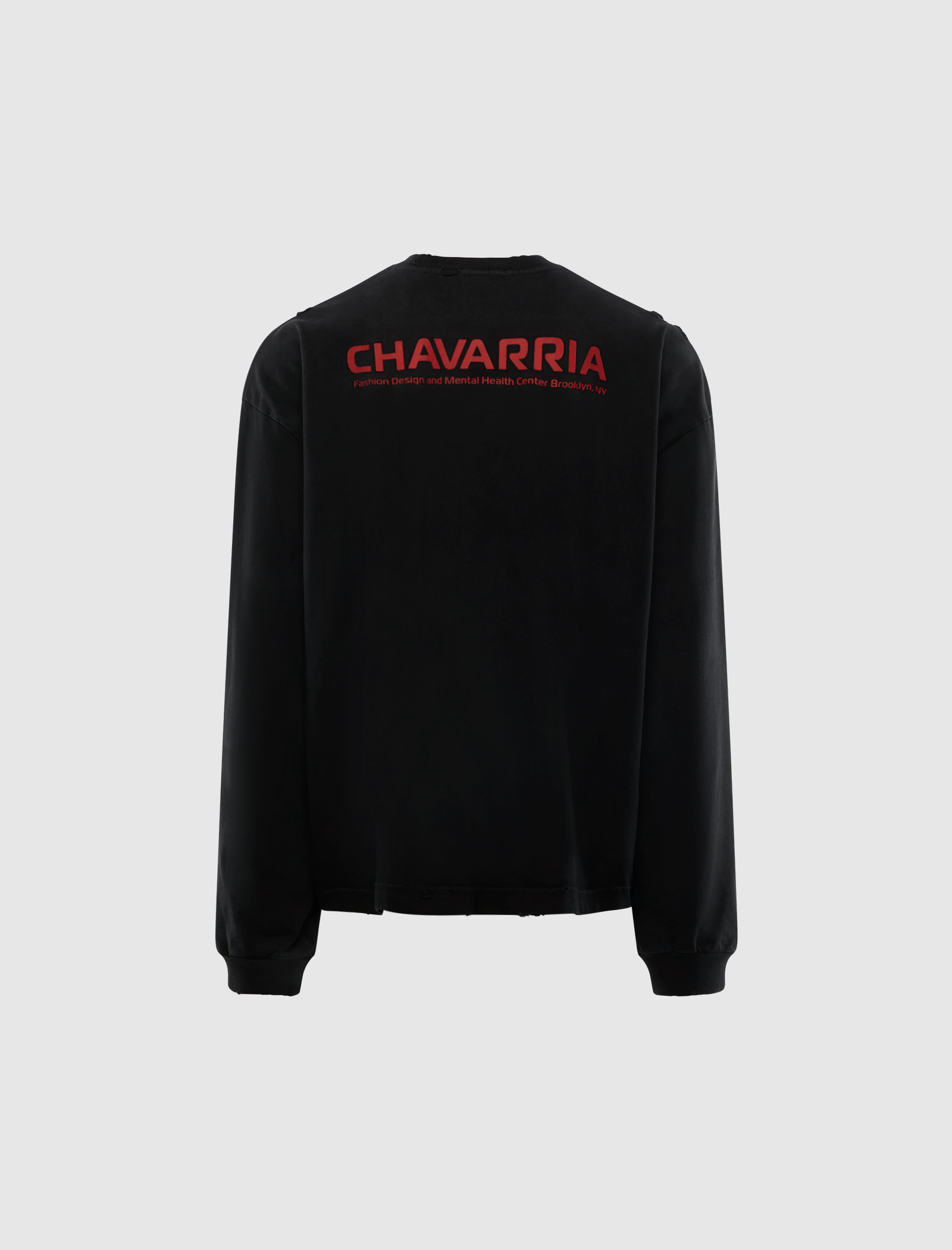 Willy Chavarria CRISIS COUNSELING LS BUFFALO TEE