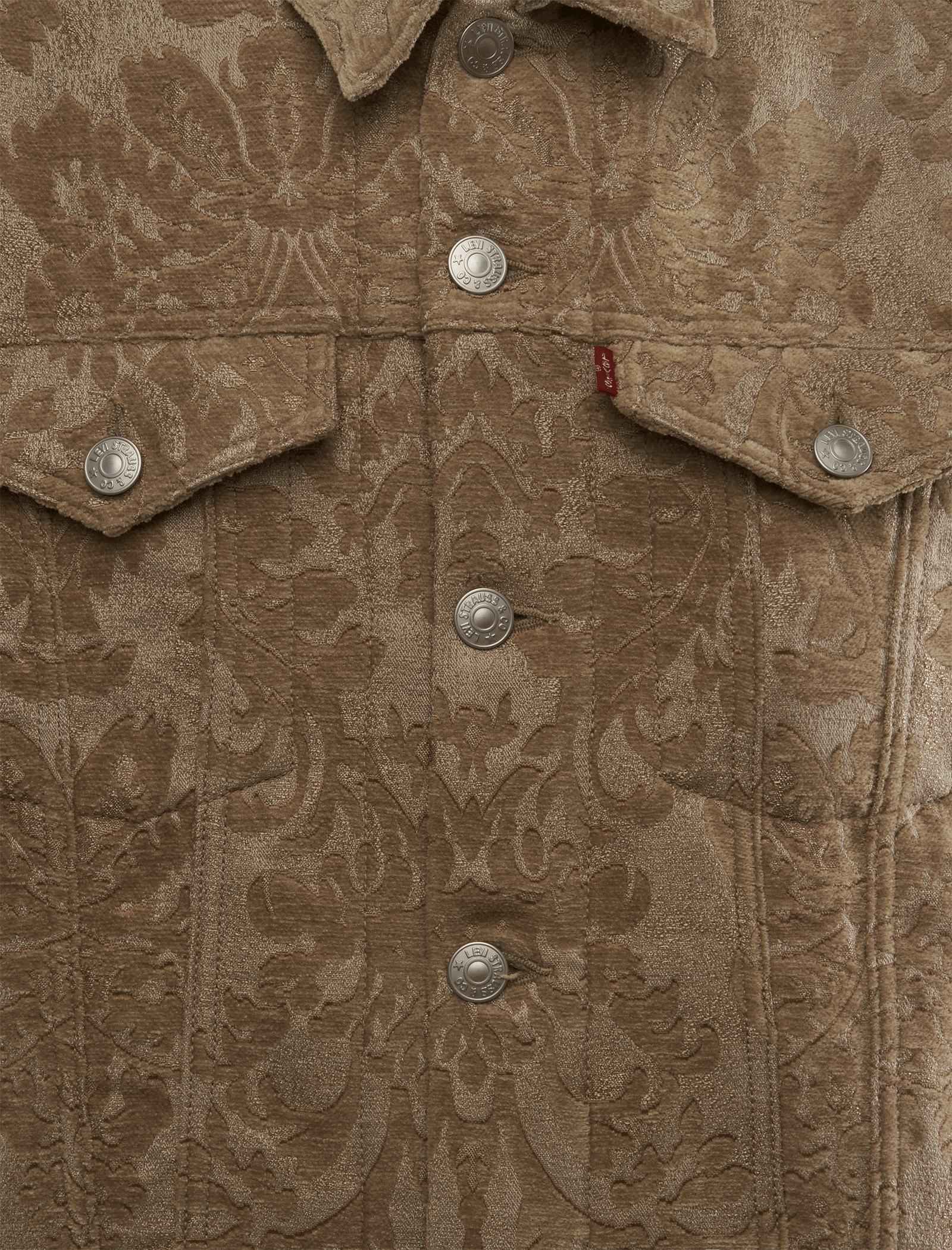Junya Watanabe MAN JACQUARD FLORAL JACKET