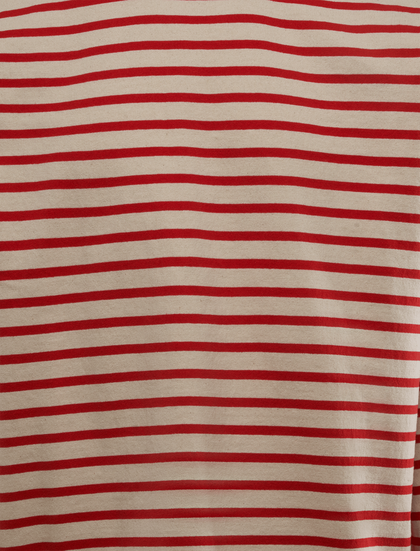 Junya Watanabe MAN RED & WHITE STRIPE LONG SLEEVE T-SHIRT