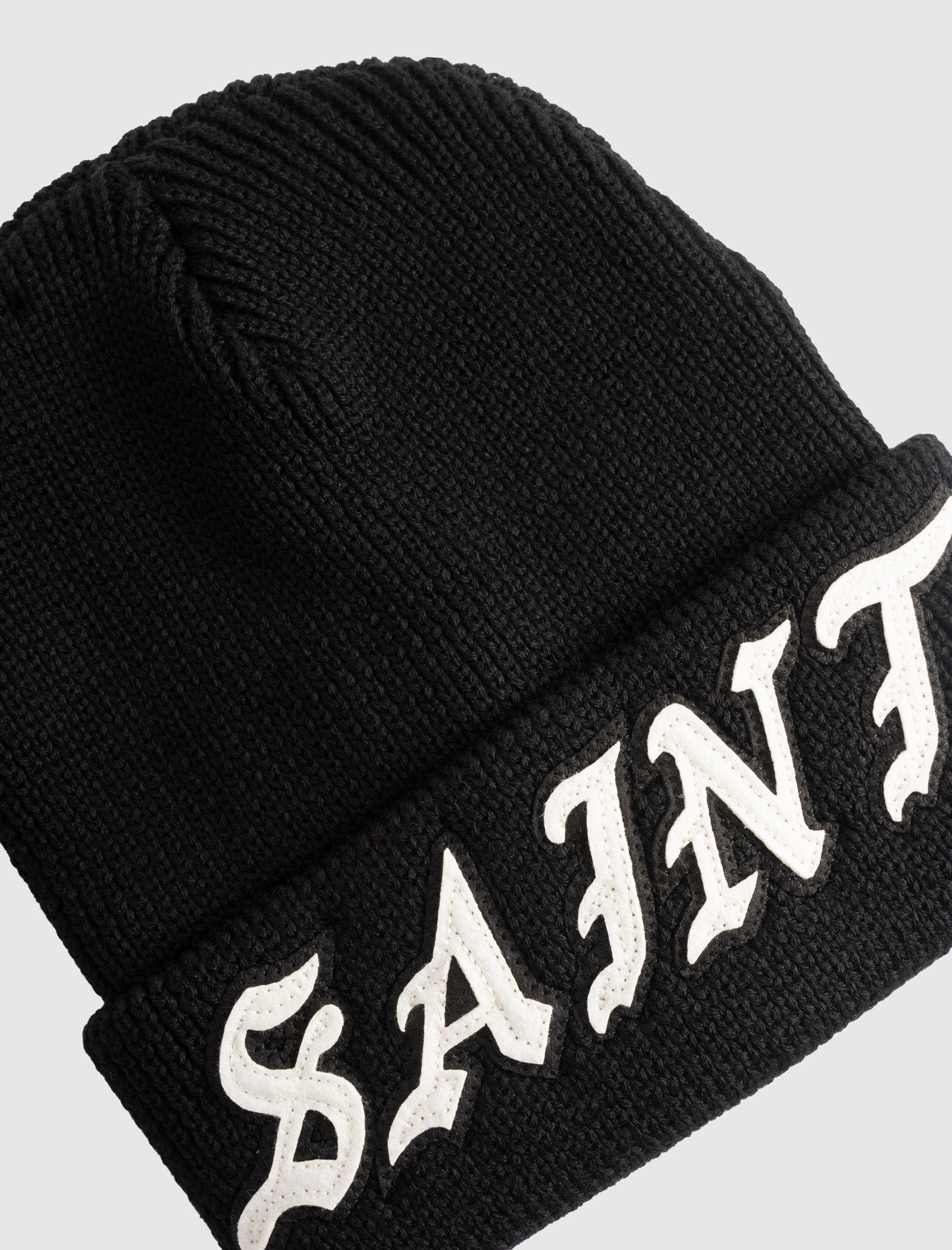 saint michael SAINT KNIT BEANIE