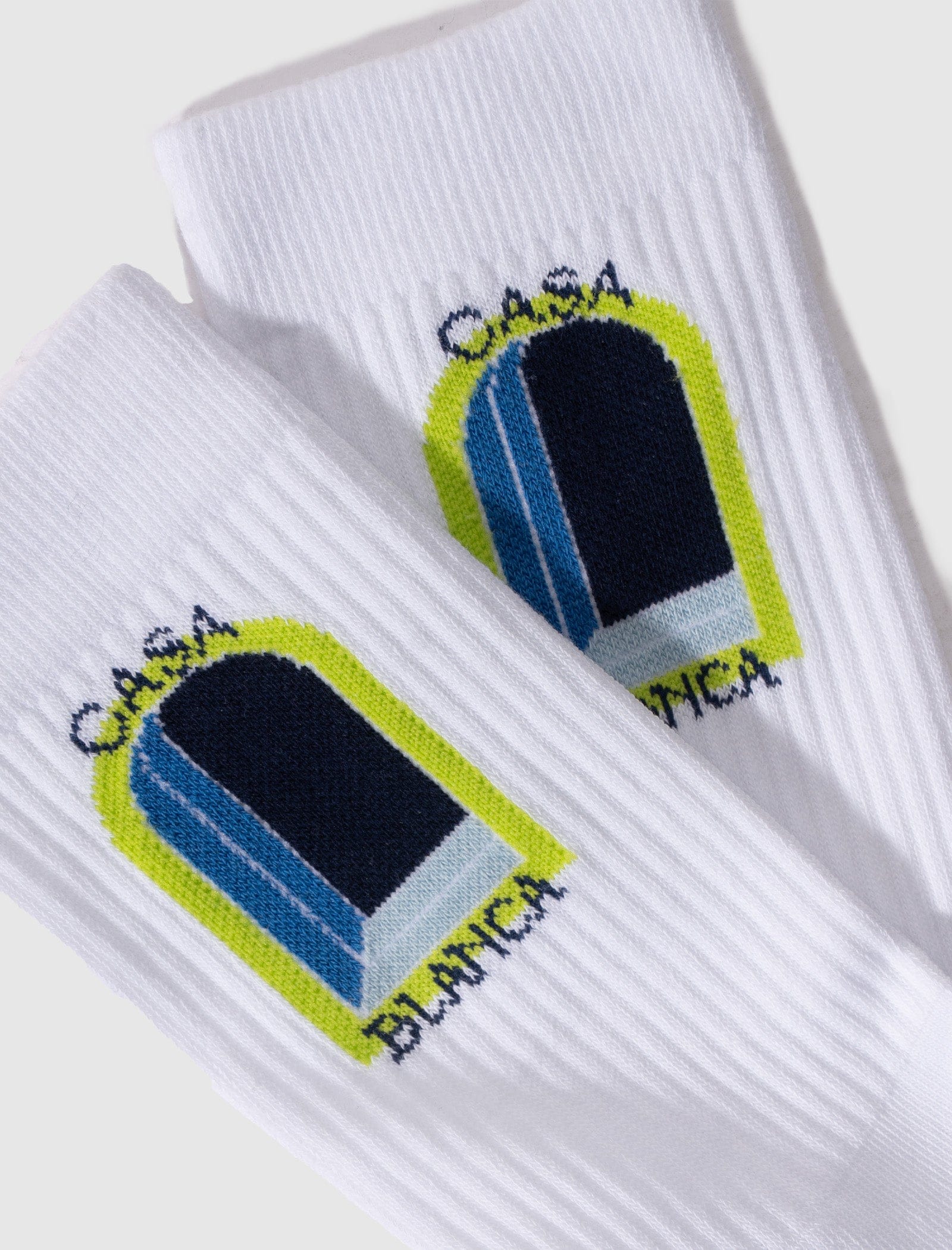 Casablanca BLUE GRADIENT ARCH SOCKS