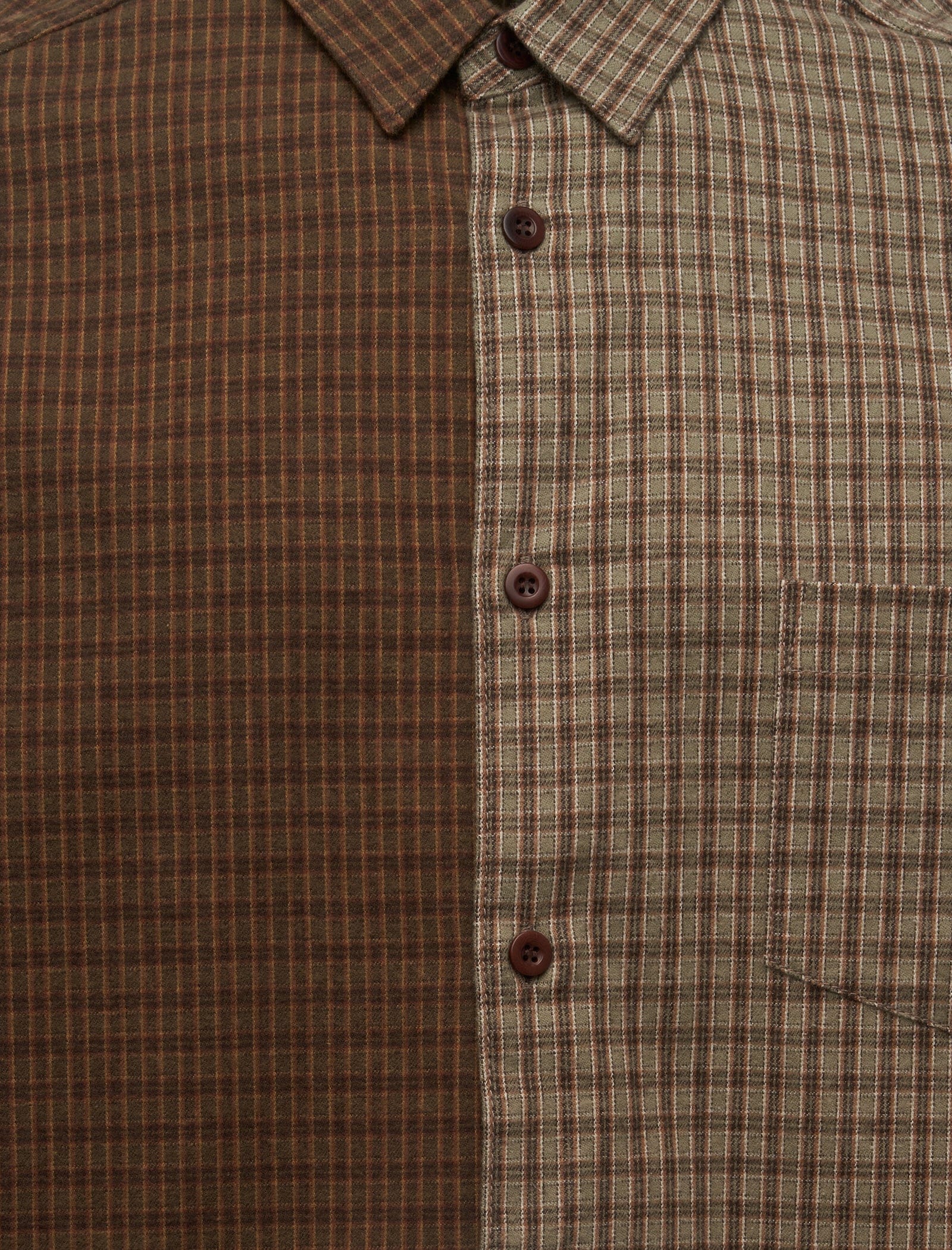 CDG HOMME DOUBLE CHECK SHIRT