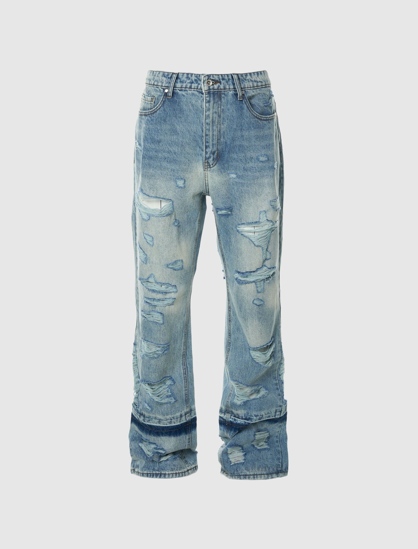 Who Decides War GNARLY DENIM JEANS