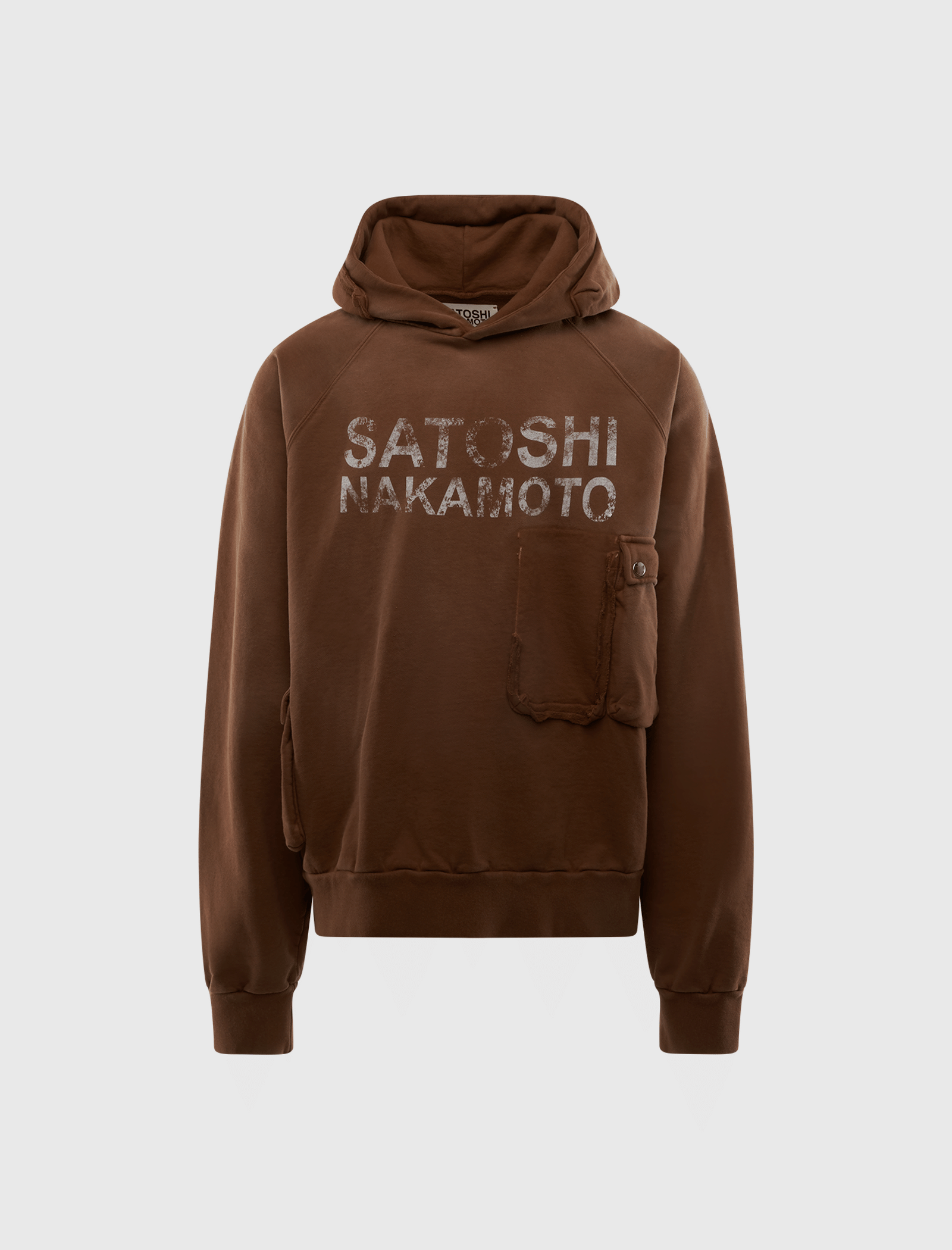 SATOSHI NAKAMOTO CARGO HOODIE