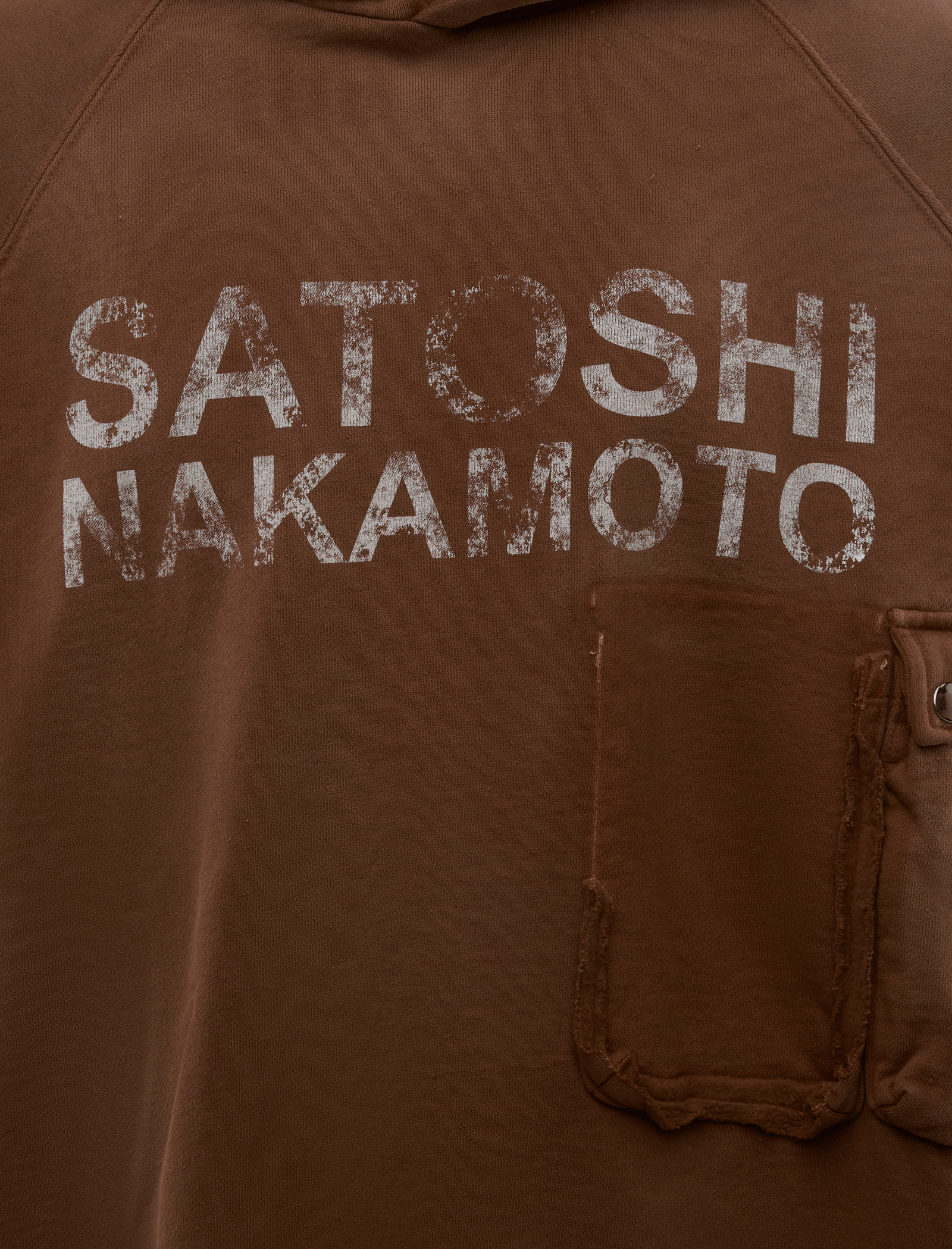 SATOSHI NAKAMOTO CARGO HOODIE