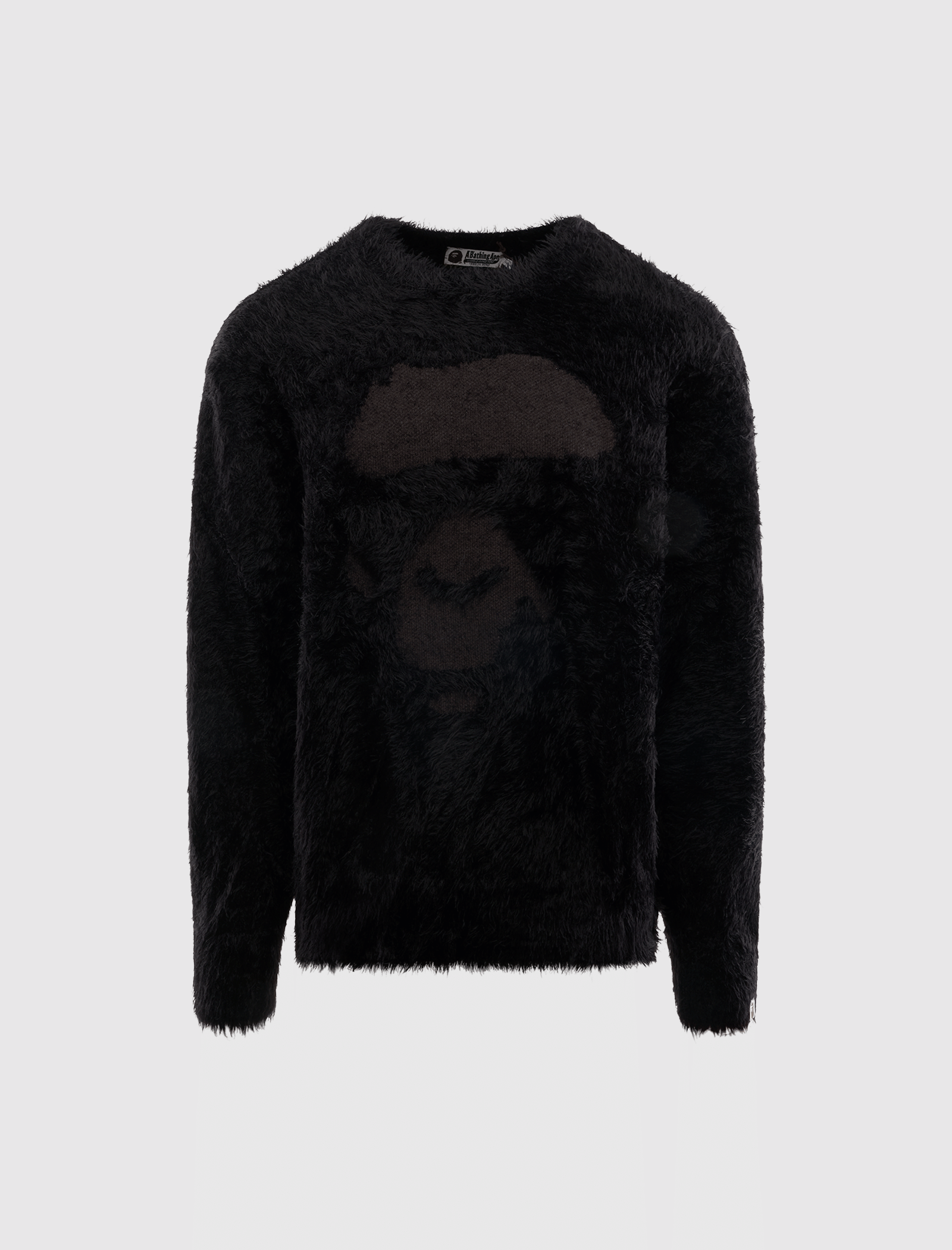 BAPE APE FACE SHAGGY SWEATER