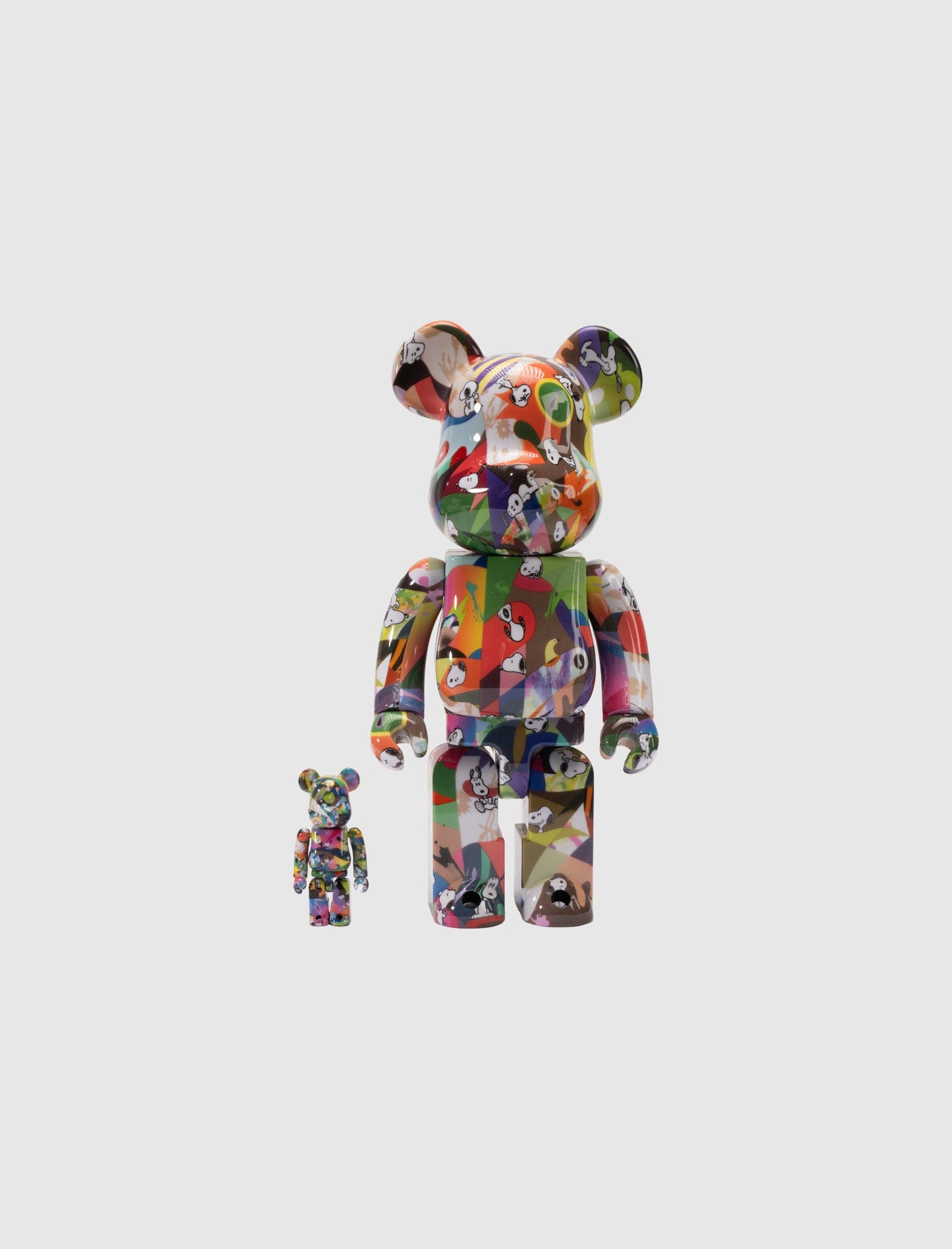 Medicom BE@RBRICK TOMOKAZU MATSUYAMA × PEANUTS 100% & 400%