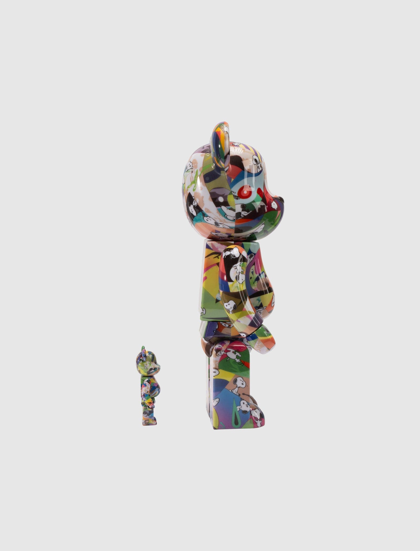 Medicom BE@RBRICK TOMOKAZU MATSUYAMA × PEANUTS 100% & 400%