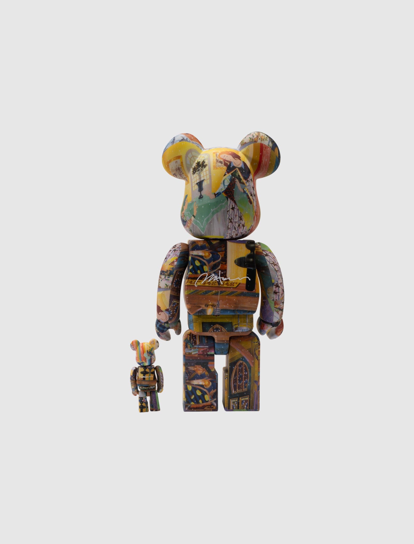 Medicom BE@RBRICK TOMOKAZU MATSUYAMA 100% & 400%