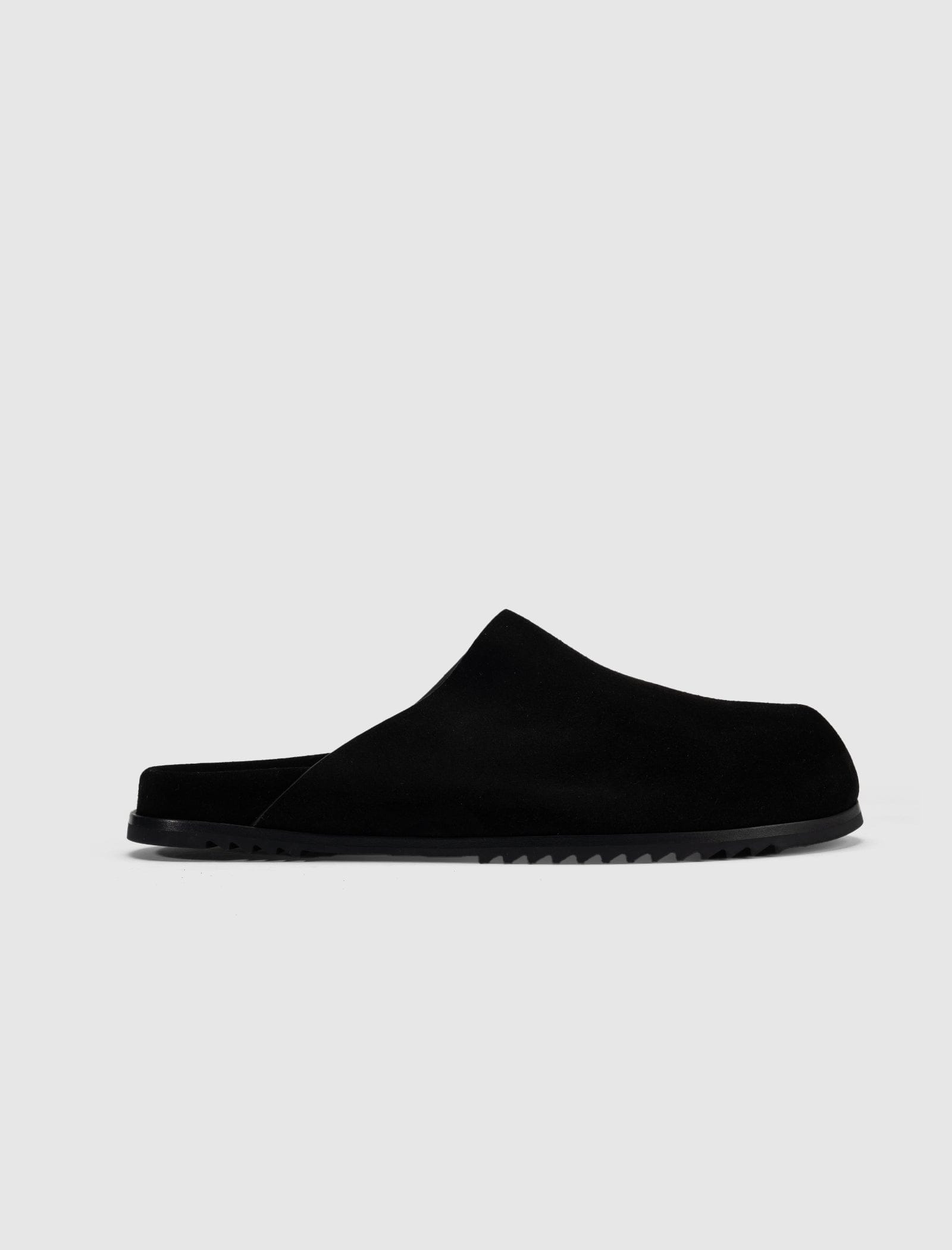 RICK OWENS MAINLINE MULE GRANOLA "BLACK"
