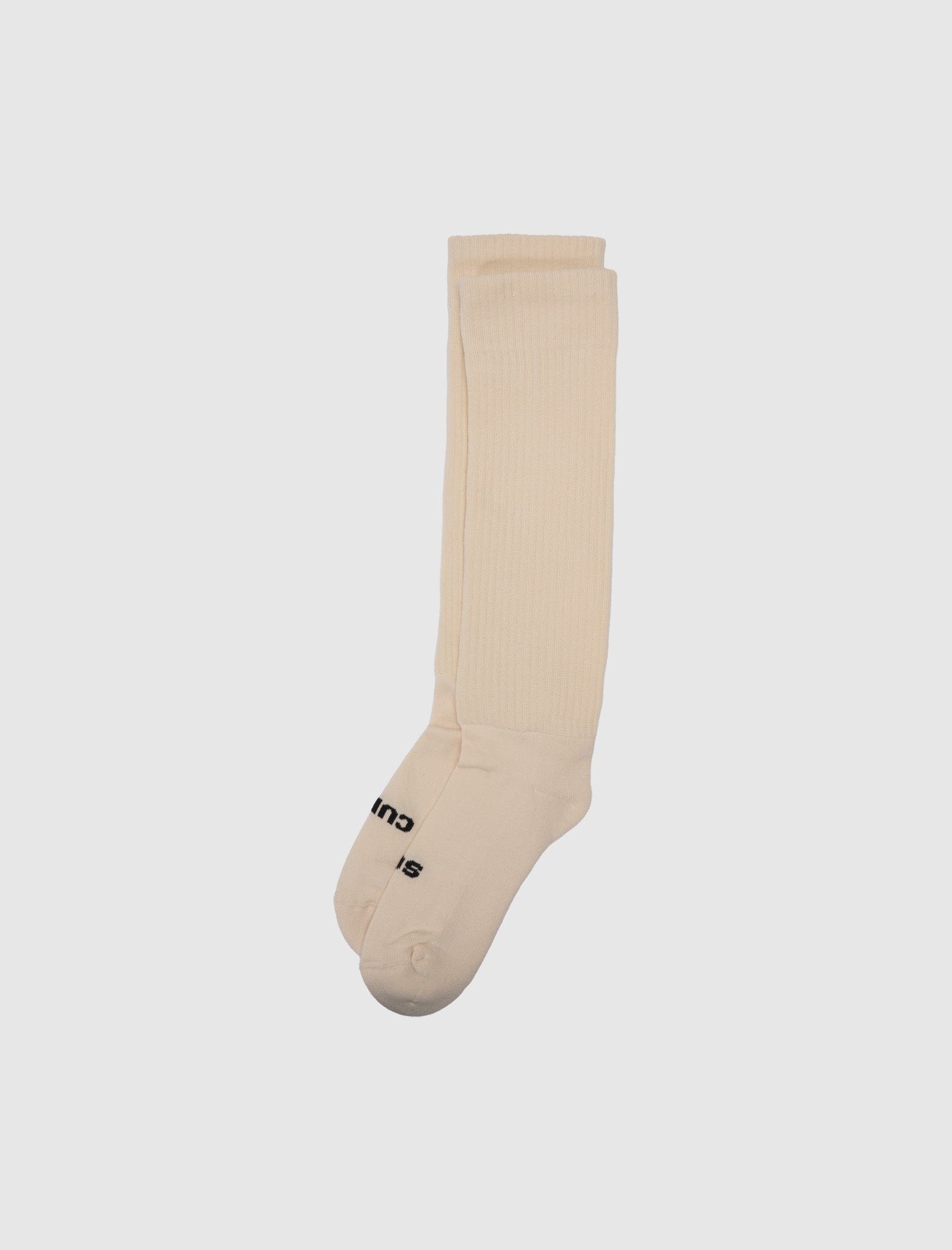RICK OWENS MAINLINE SO CUNT SOCKS "NATURAL"
