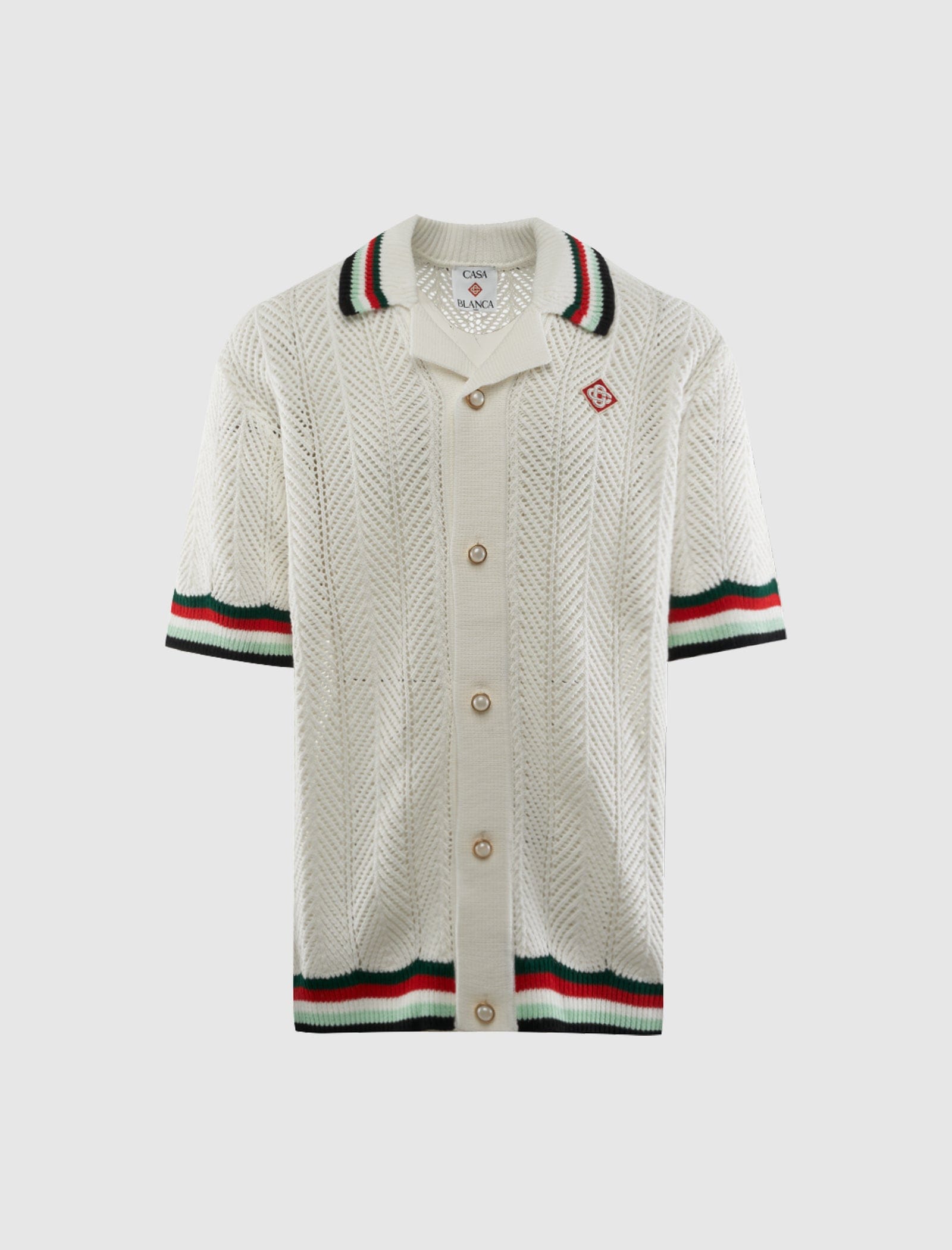 Casablanca SPORTY CROCHET SHIRT