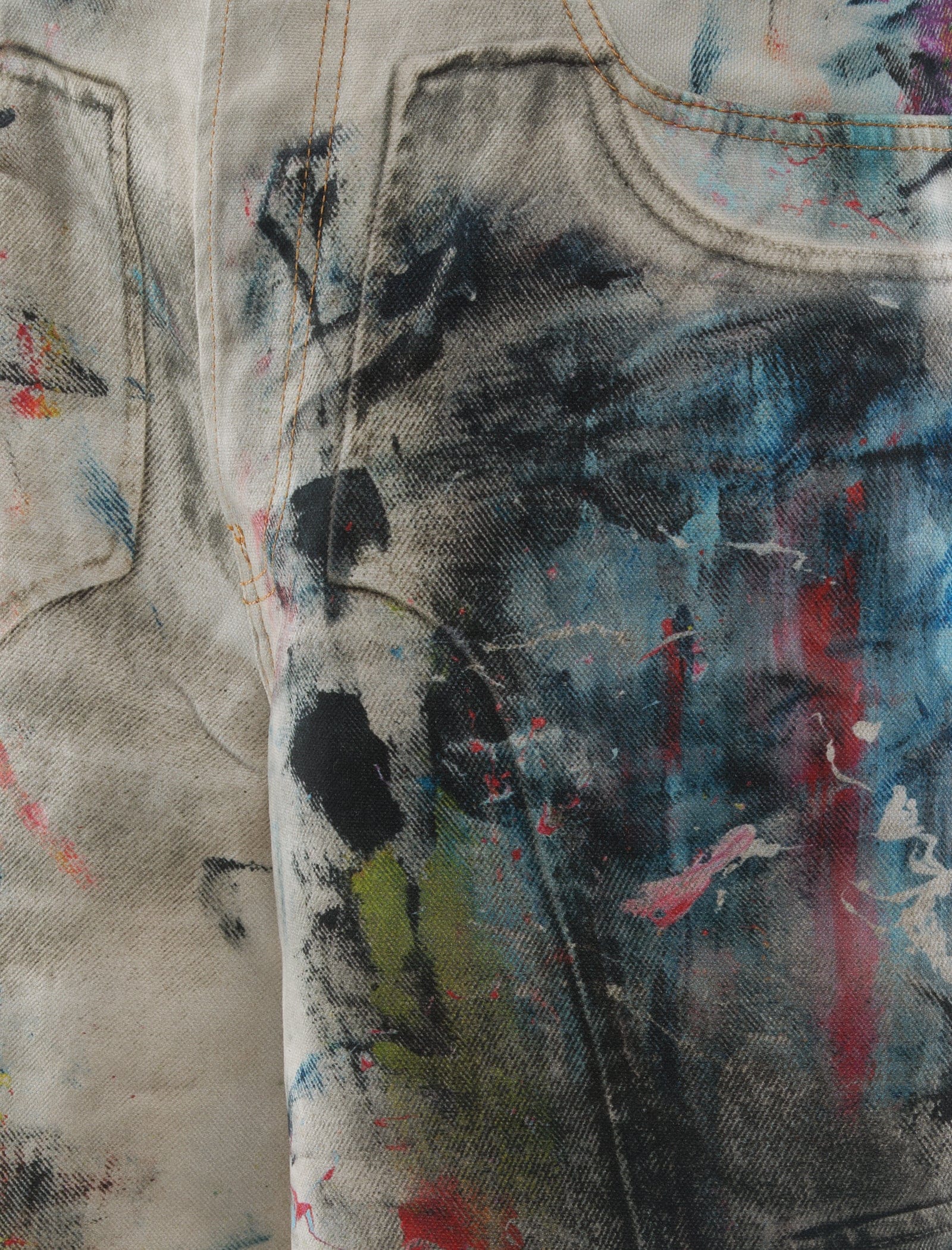 Acne Studios PAINTED TROUSER SHORT