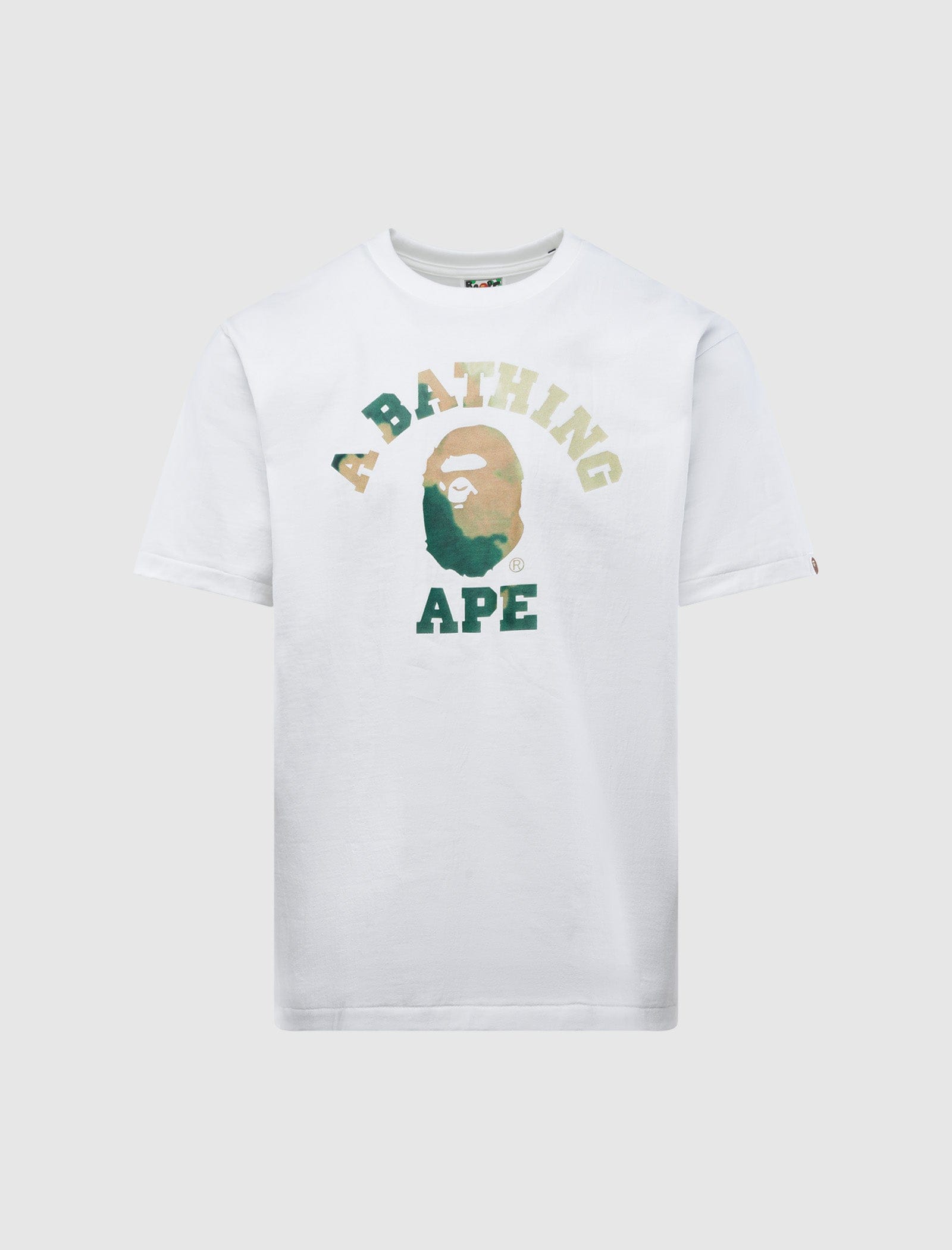 BAPE TIE DYE COLLEGE TEE