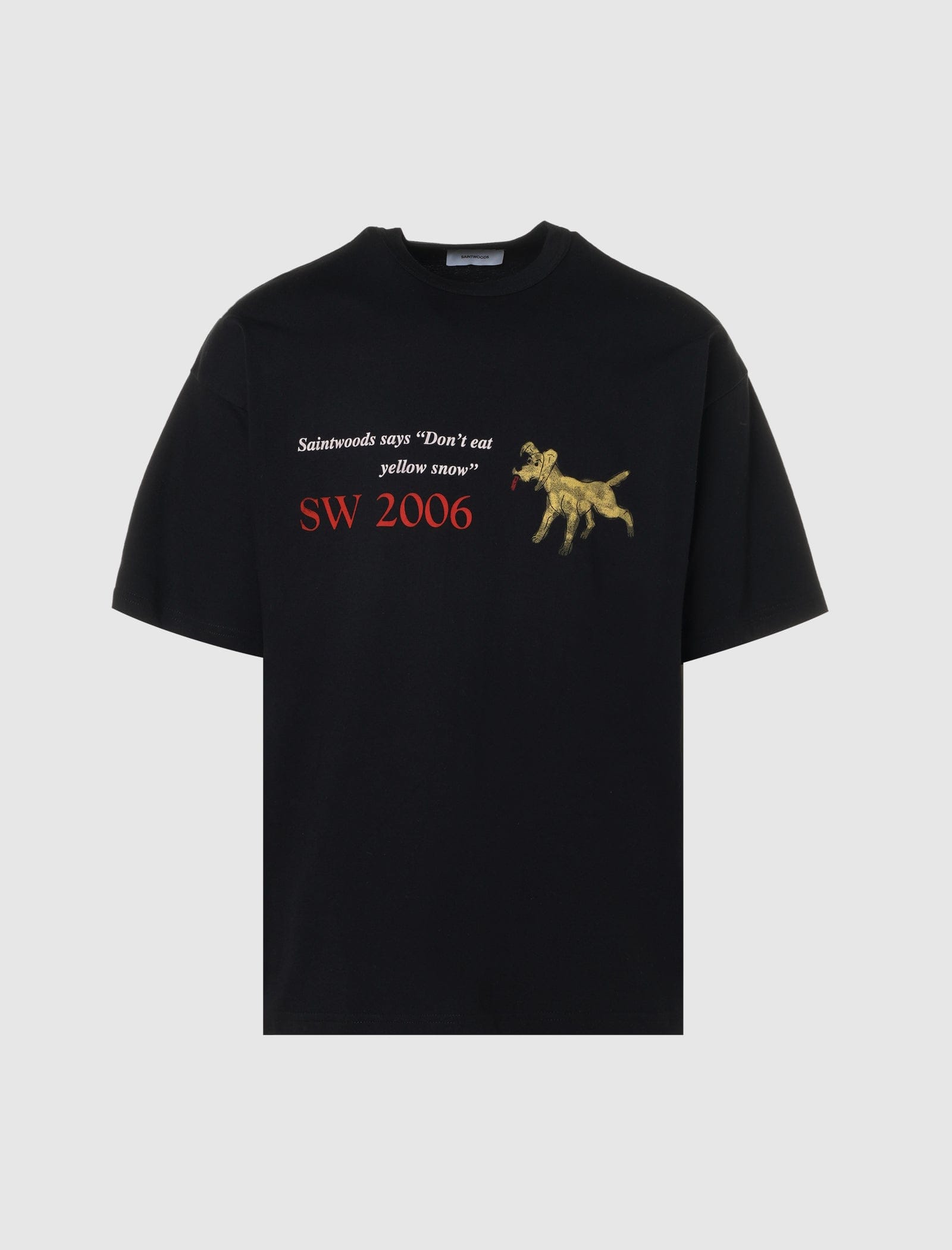 saintwoods YELLOW SNOW TEE