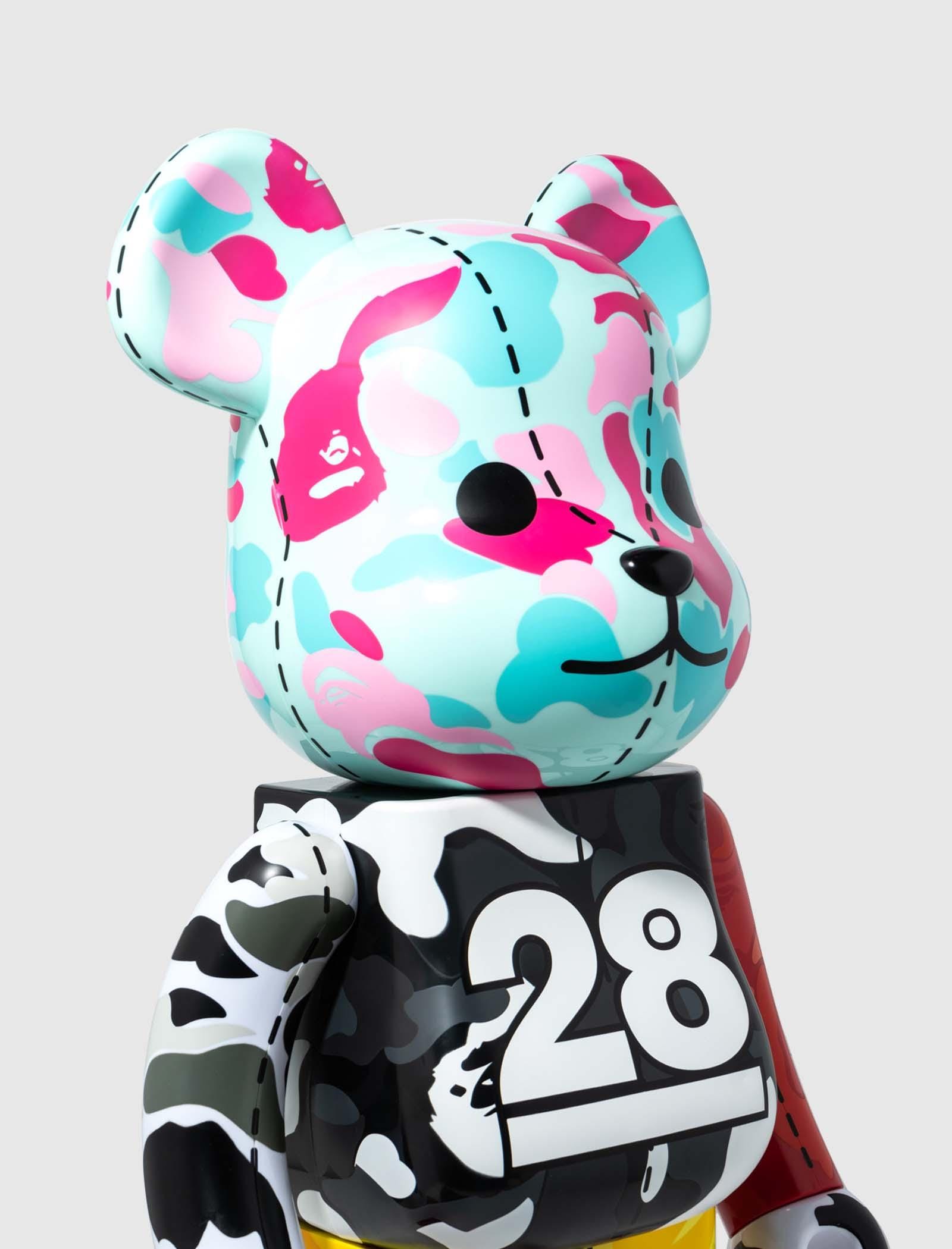 Medicom A BATHING APE 28TH ANNIVERSARY CAMO #3 1000% BEARBRICK