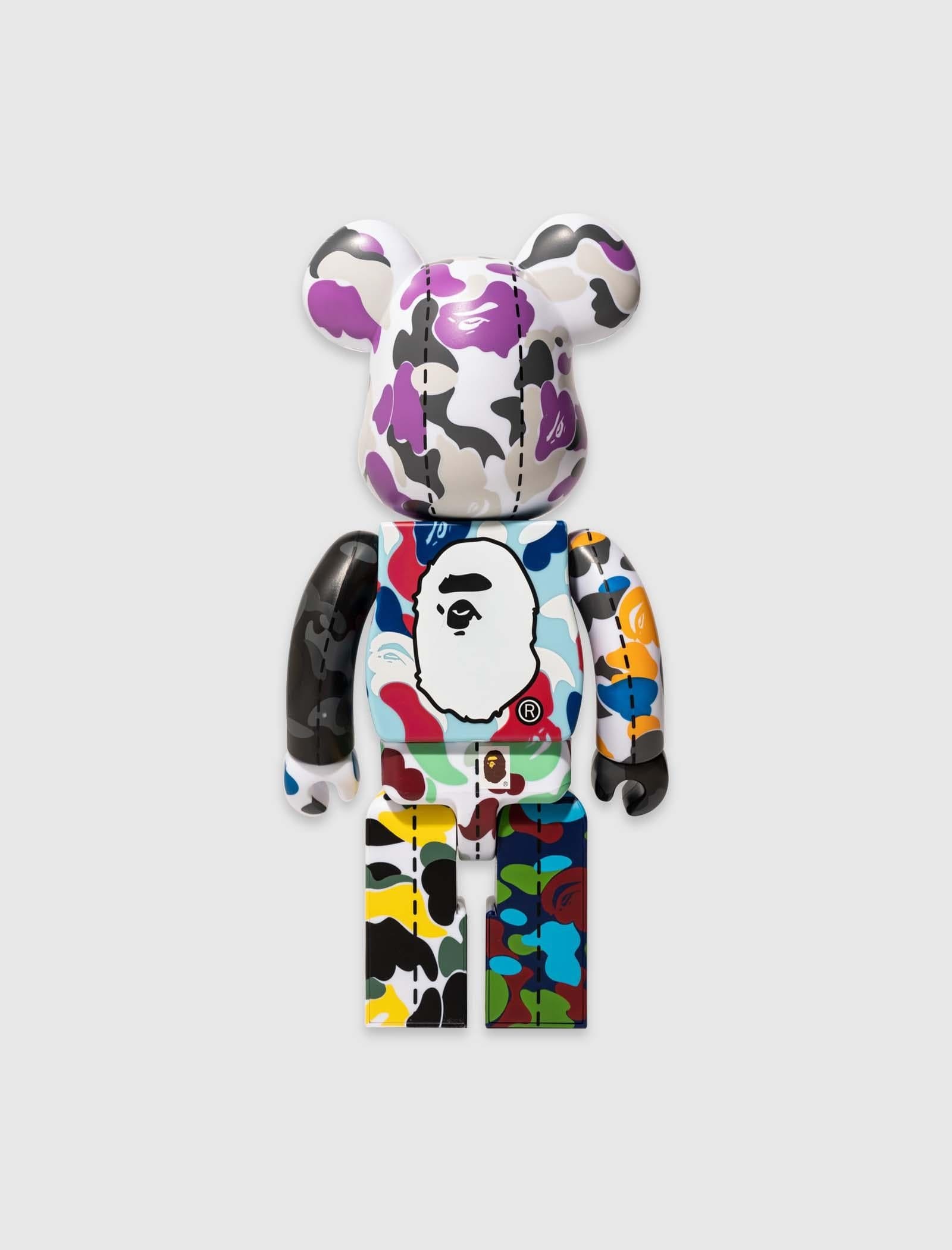 Medicom A BATHING APE CAMO #1 BEARBRICK 400%