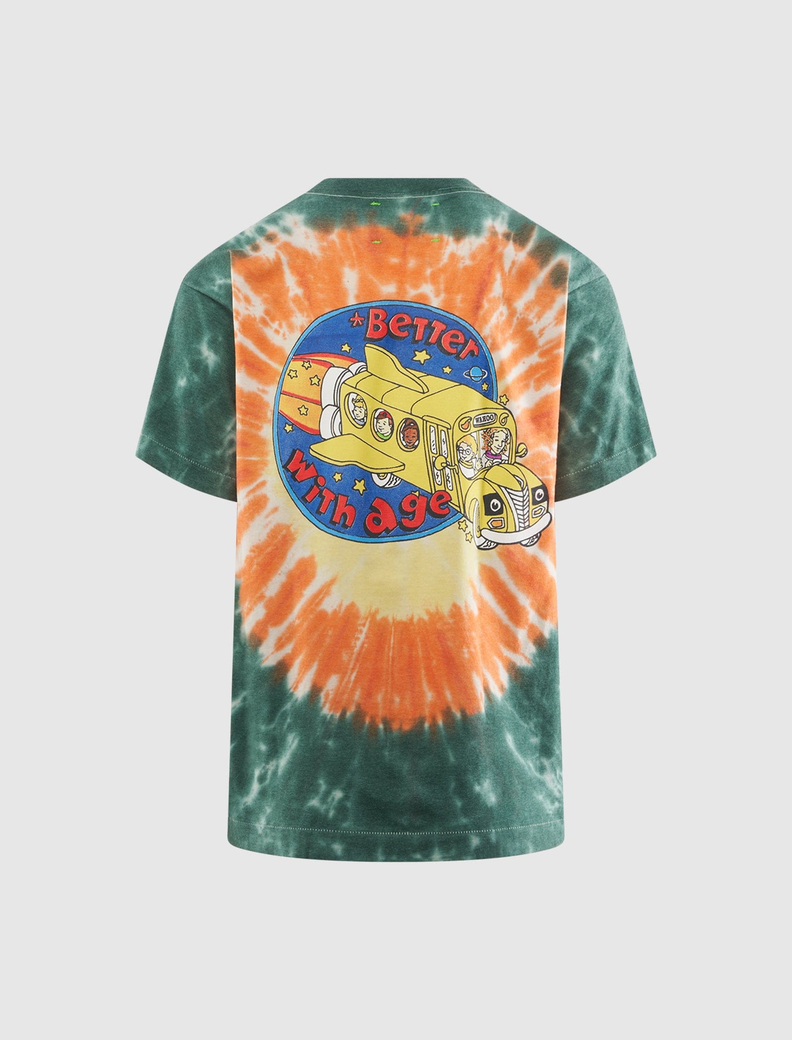 *better with age FRIZZLE TIE-DYE TEE