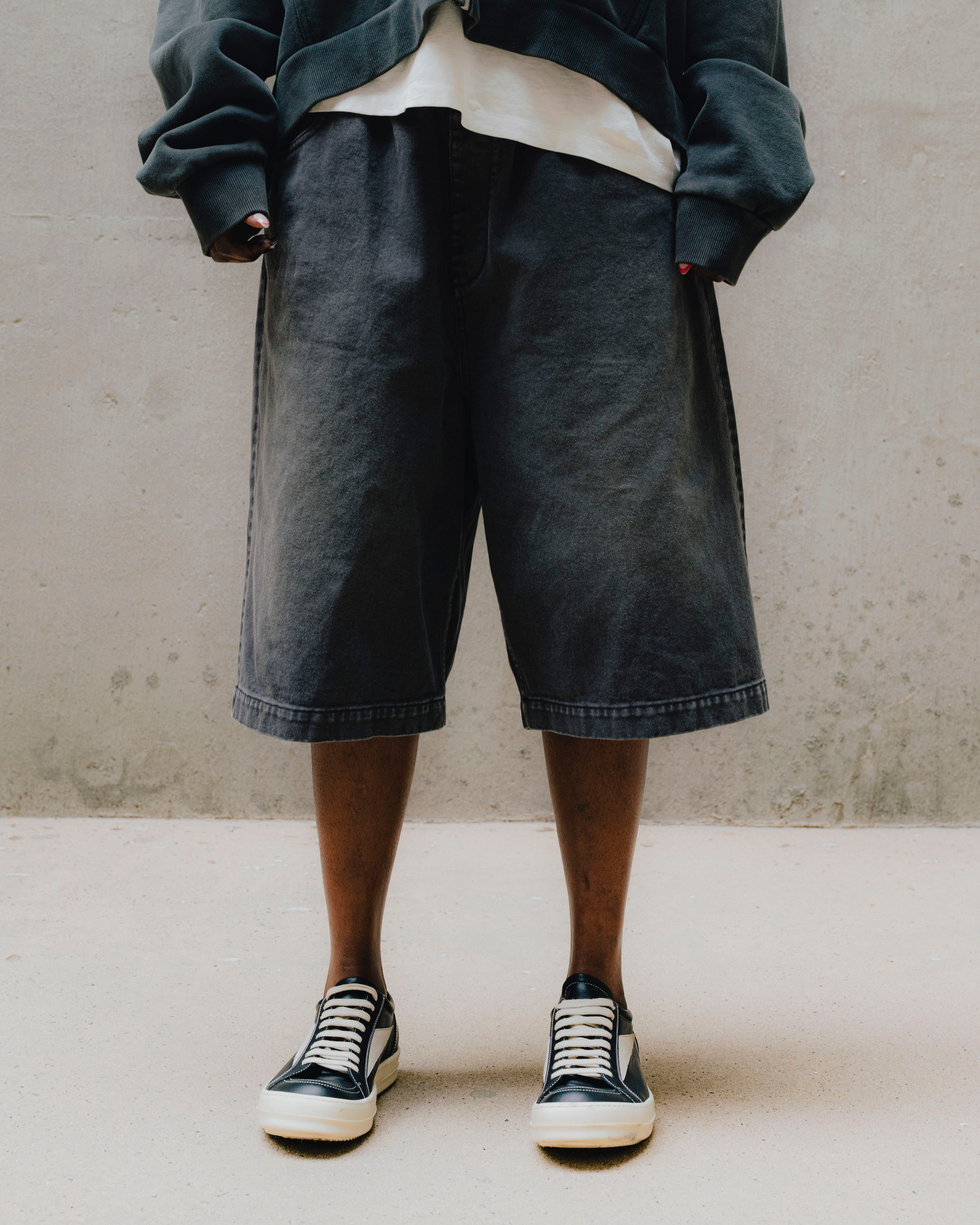 ENTIRE STUDIOS SPAR DENIM SHORTS