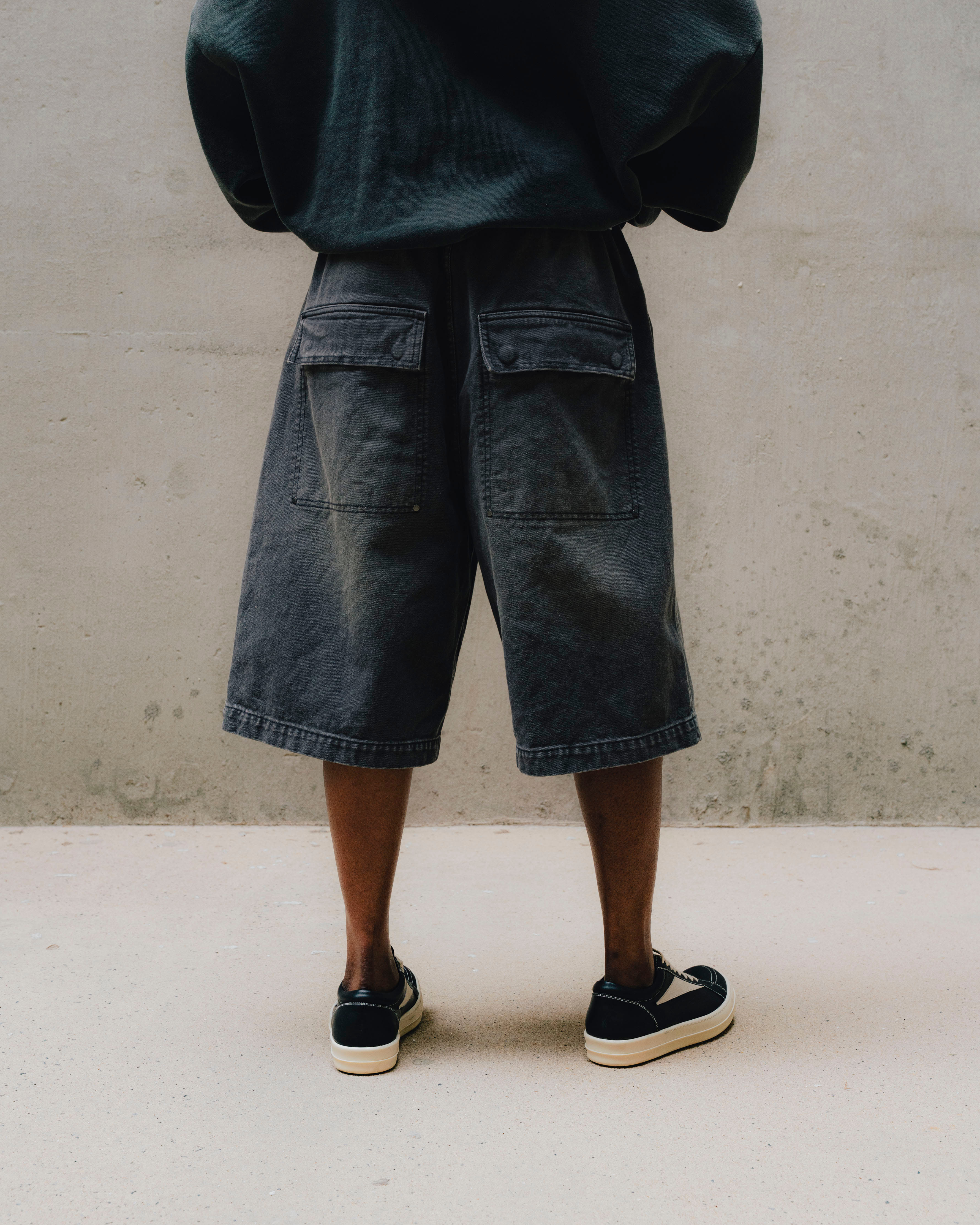 ENTIRE STUDIOS SPAR DENIM SHORTS