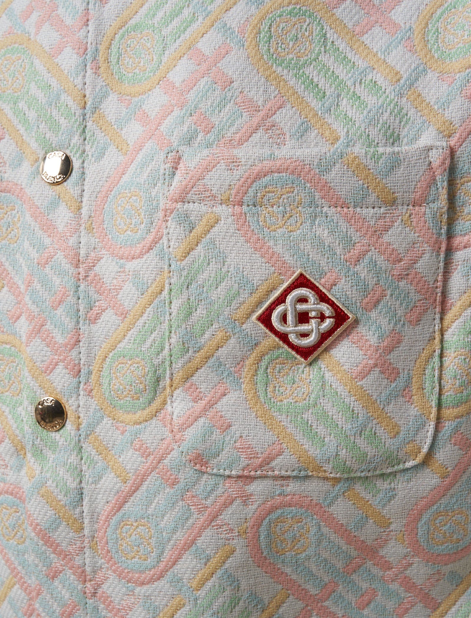 Casablanca JACQUARD SHIRT JACKET