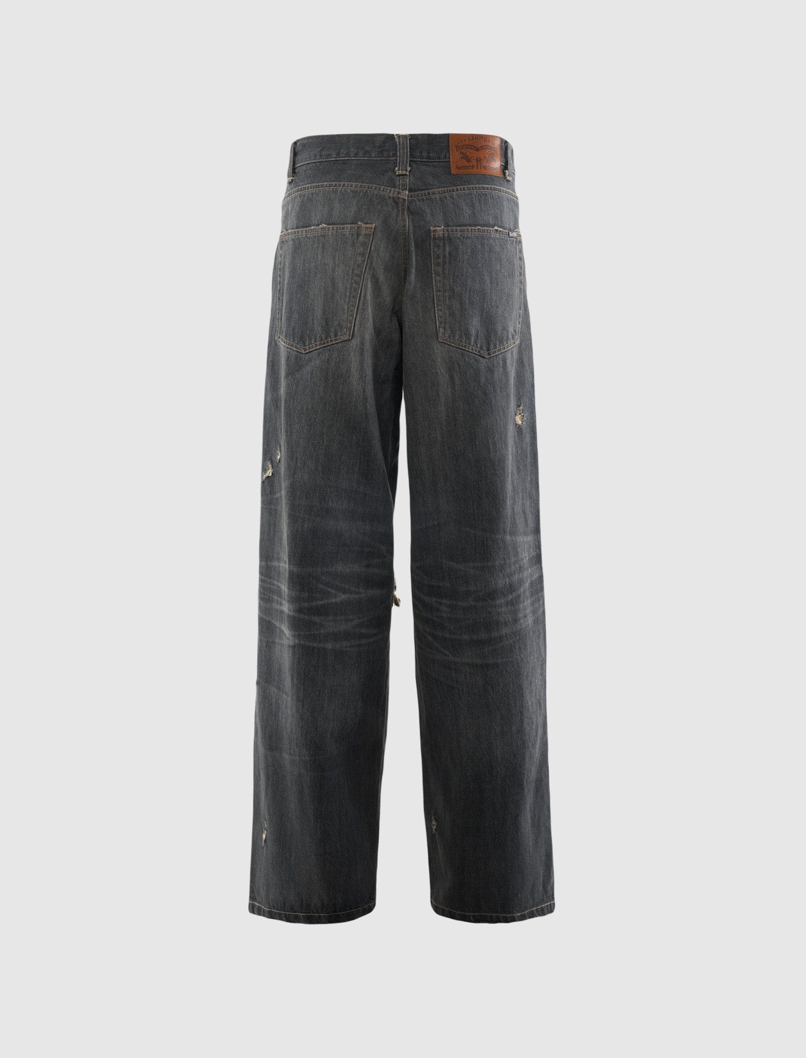 KAMIYA DENIM WIDE PANTS