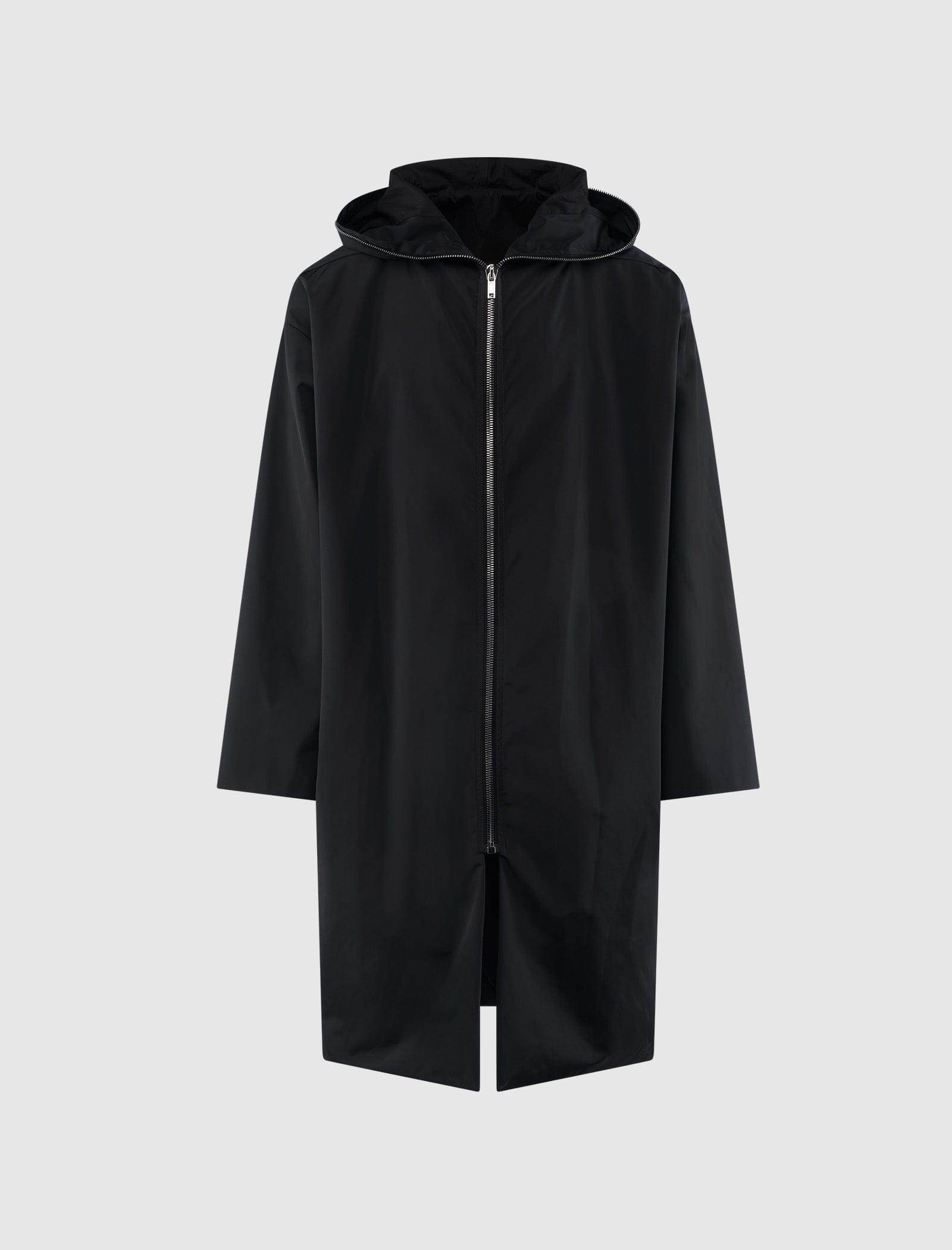 RICK OWENS MAINLINE HOODED GIMP COAT