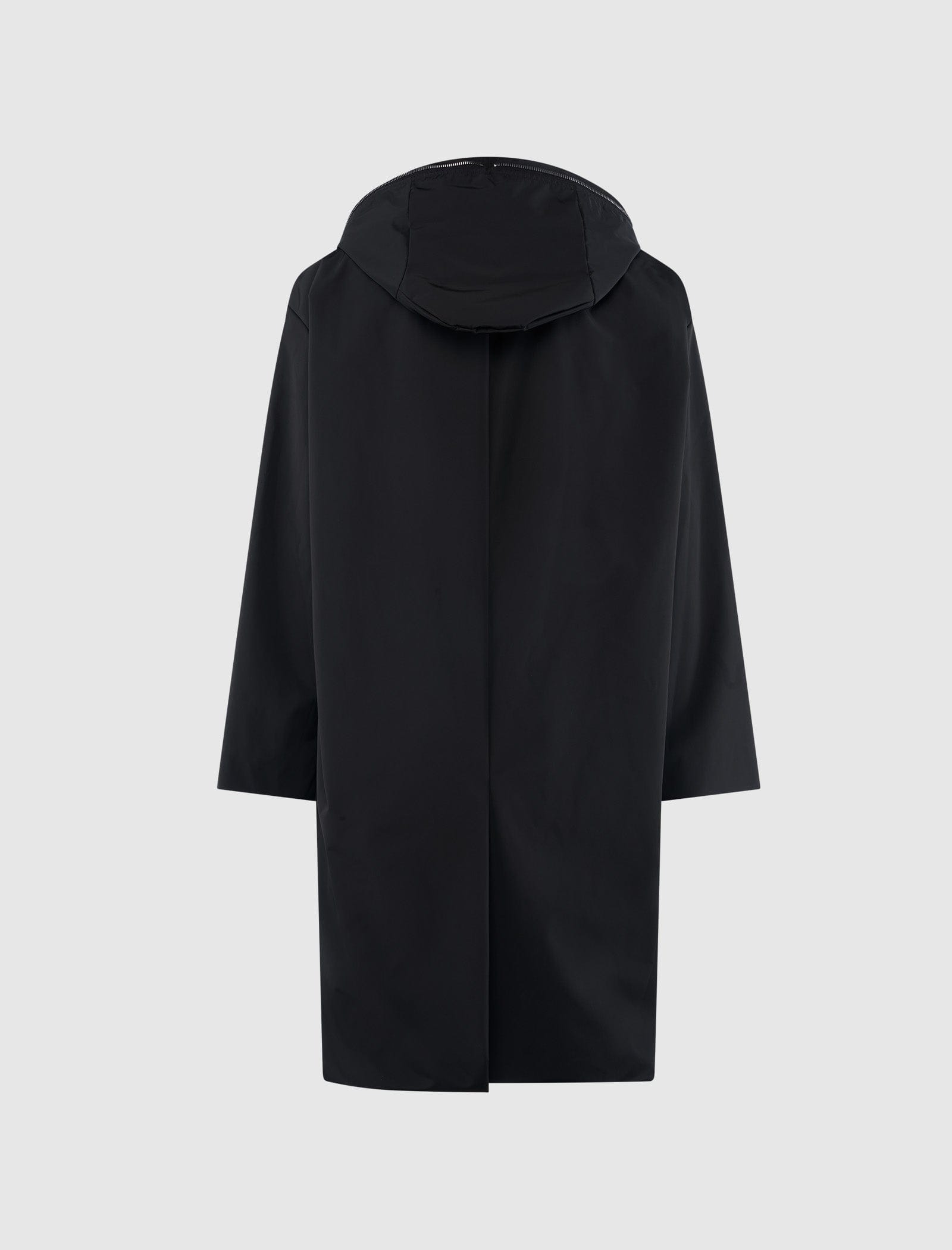 RICK OWENS MAINLINE HOODED GIMP COAT