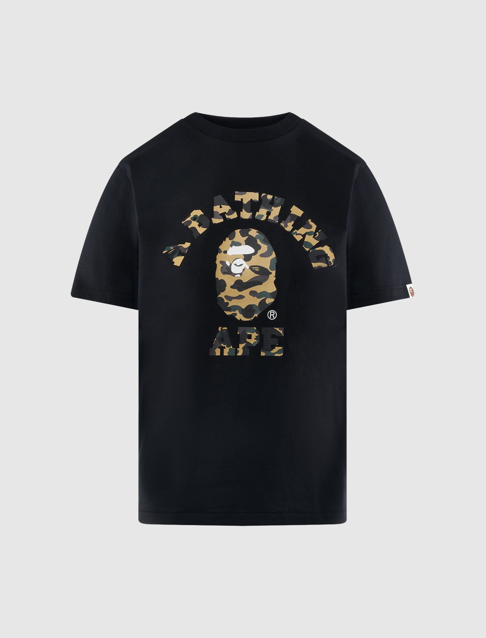 BAPE WOMEN'S 1ST CAMO COLLEGE TEE