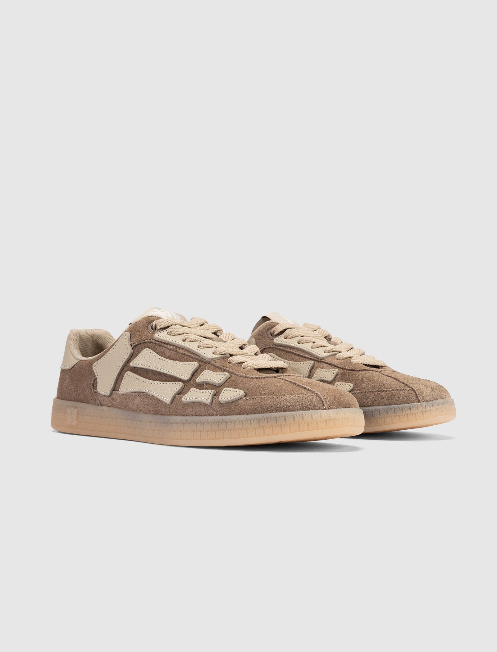 Amiri PACIFIC BONES SNEAKERS "BROWN"