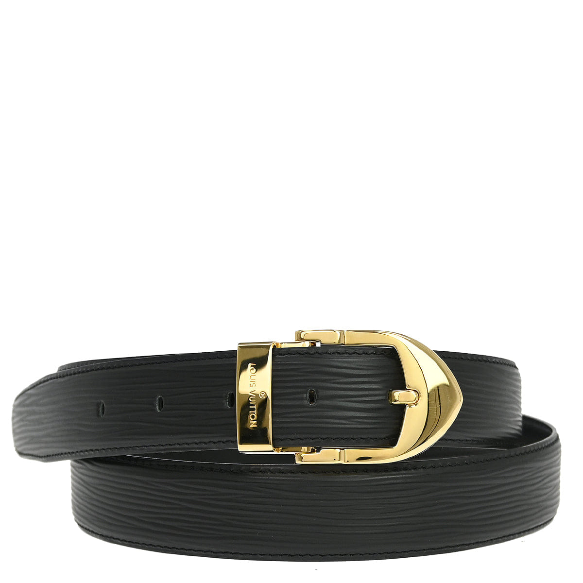 Louis Vuitton Black Epi Ceinture Belt M6832Q #110/44