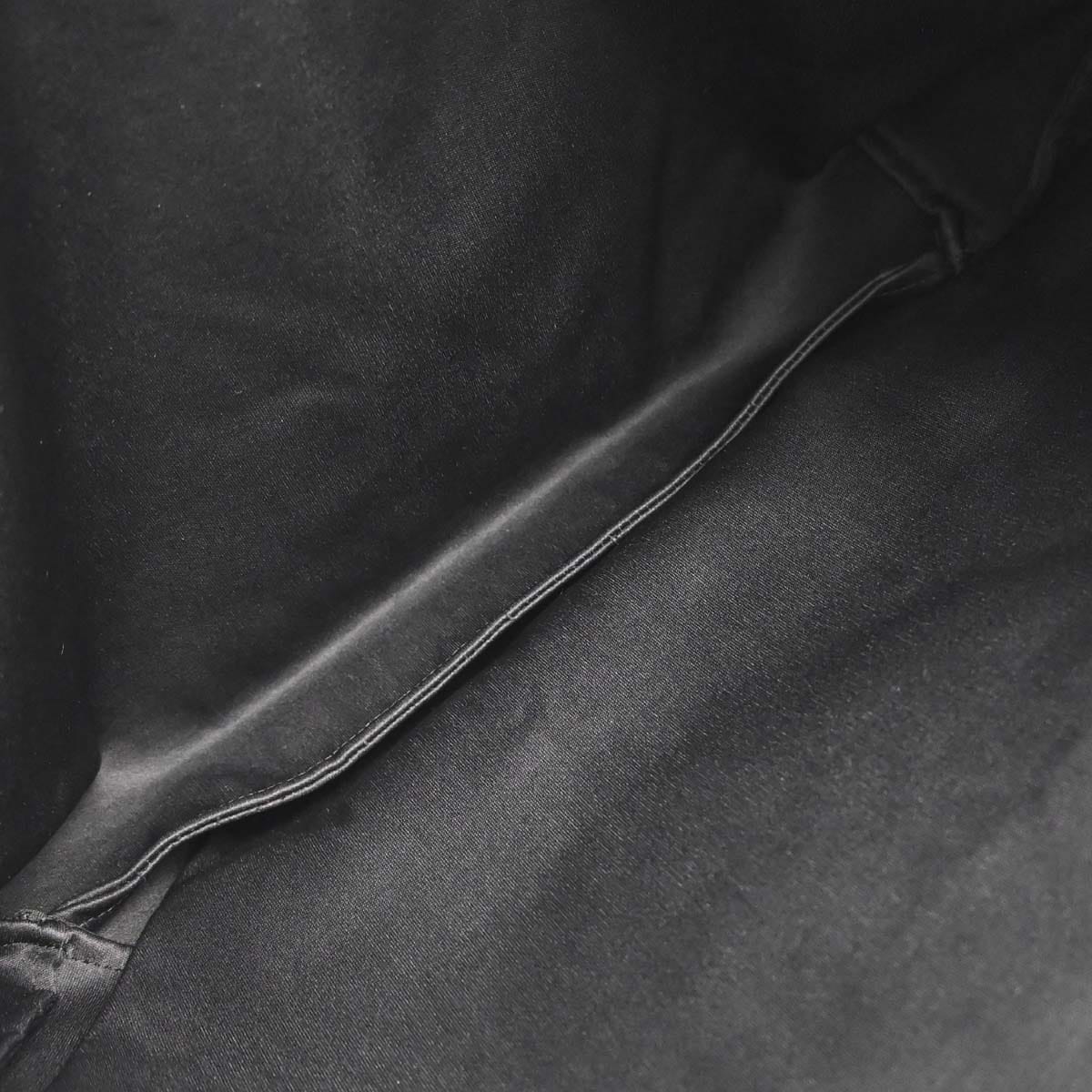 Fendi Black Canvas Zucchino Tote Bag