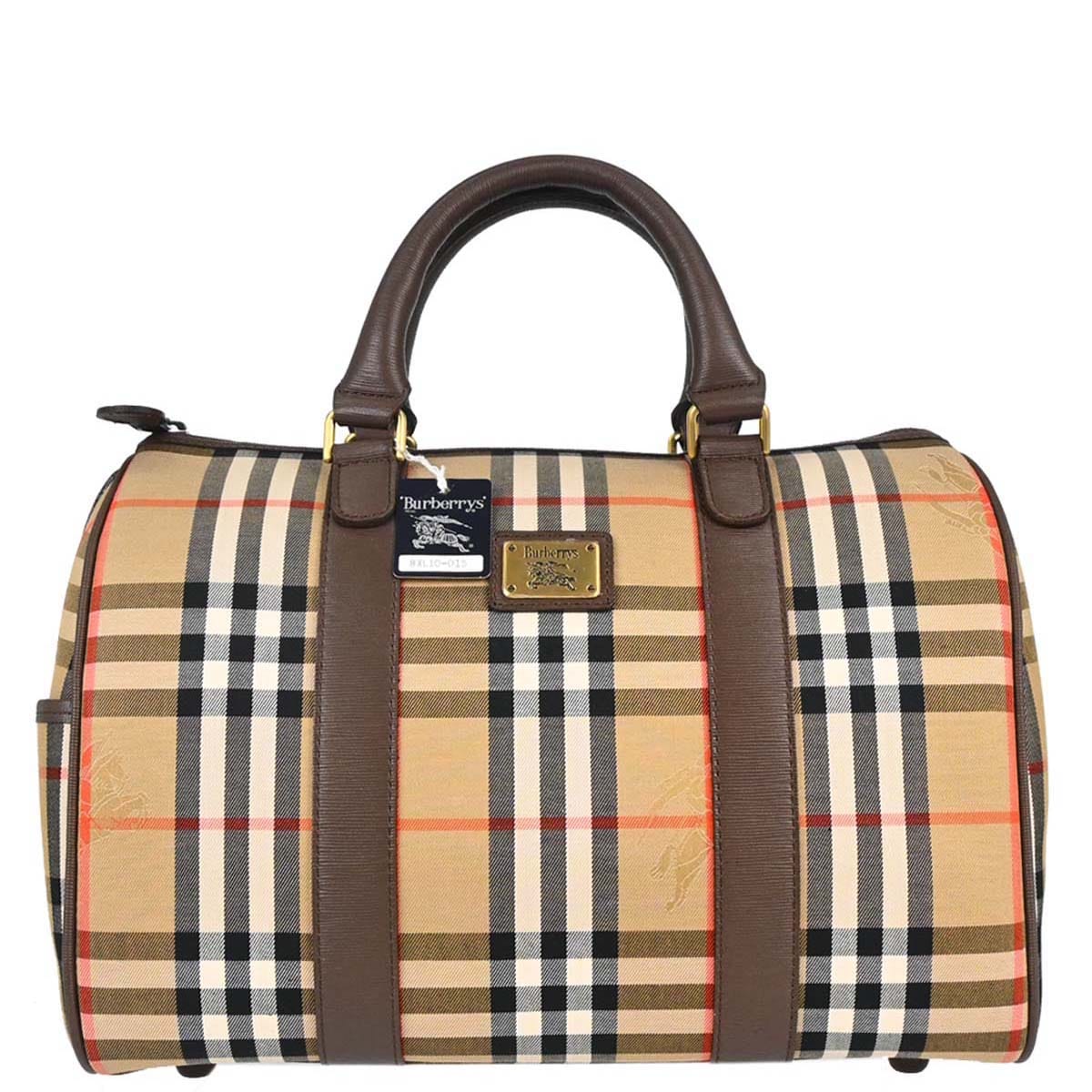 Burberry Burberrys Beige House Check Handbag